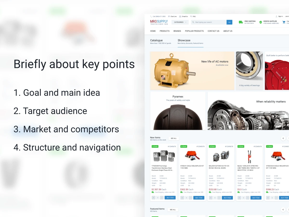 User-friendly interface of Mrosupply enhancing user experience