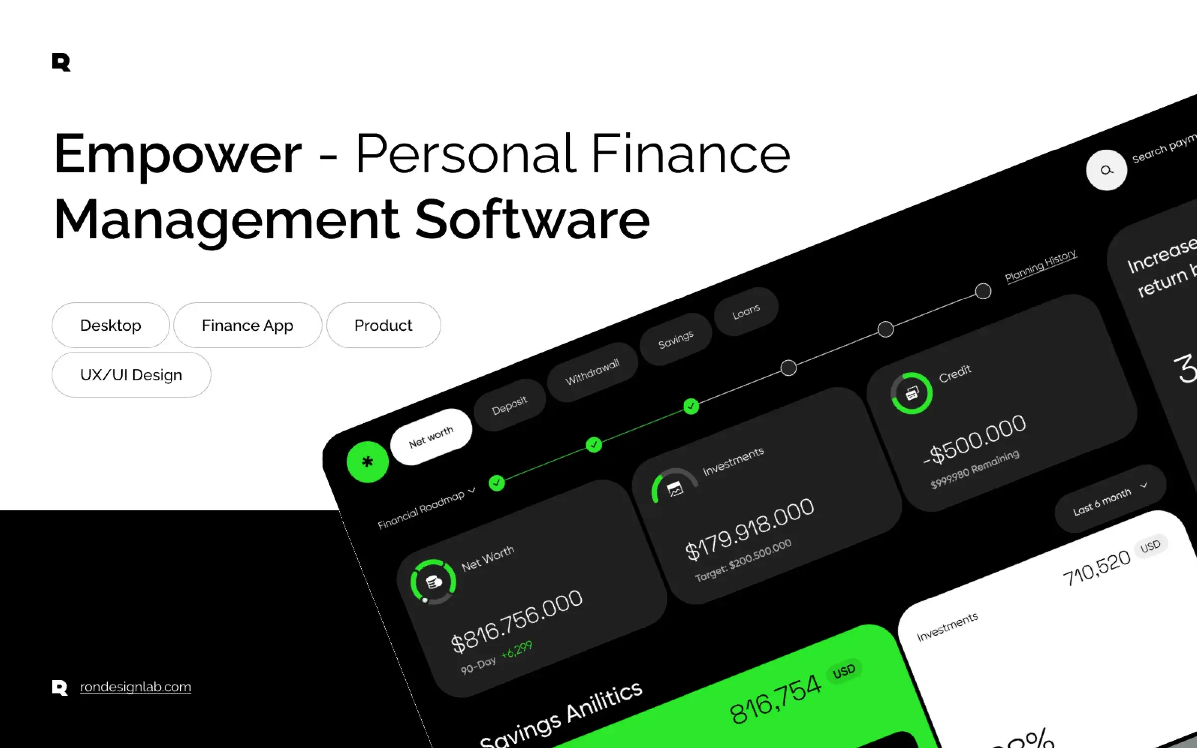 Screenshot of Empower personal finance software desktop interface, focusing on budgeting tools.
