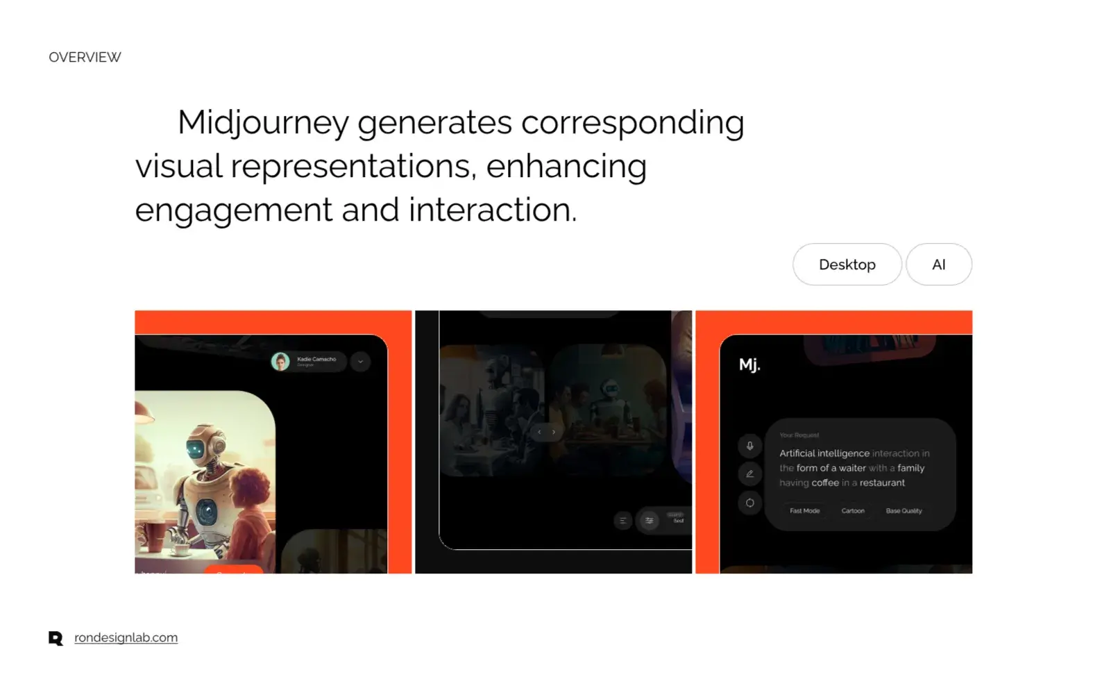 Screenshot of a generative AI art platform's mobile UI/UX design interface on an iPhone.