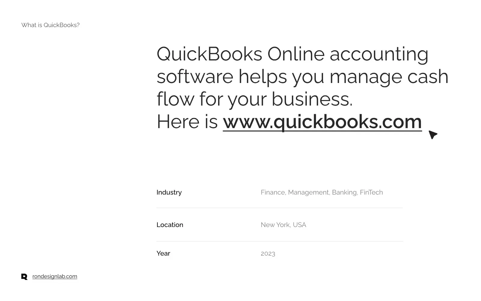 Screenshot of a QuickBooks ERP dashboard presenting key financial and service management metrics.