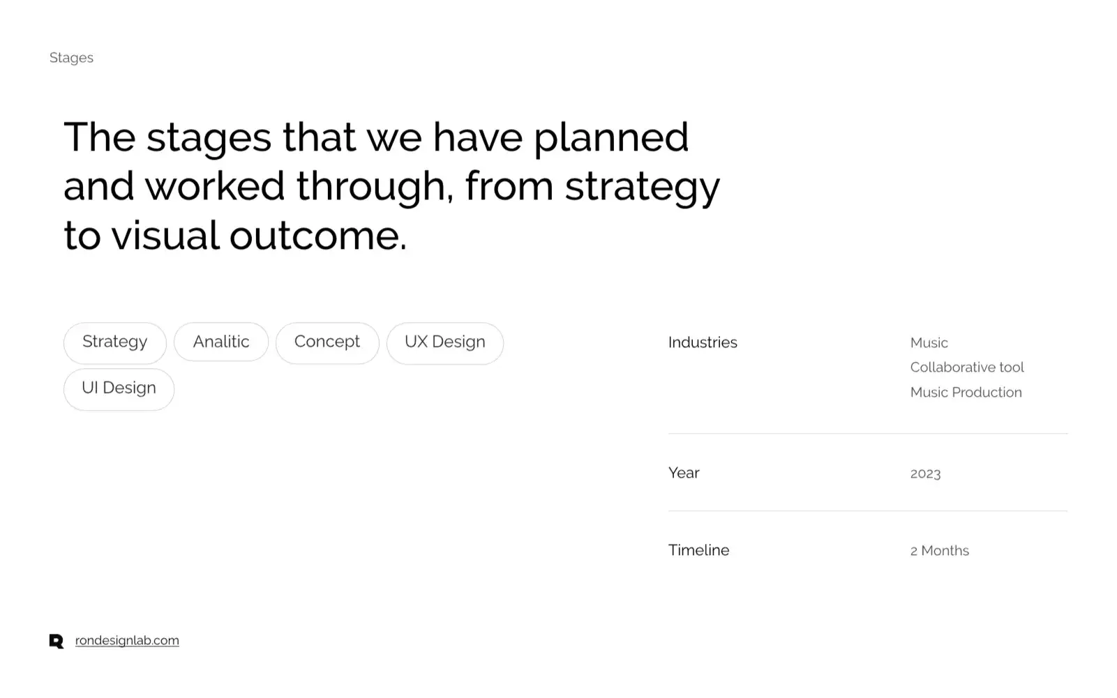 Screenshot showcasing the web UI/UX design of Tunez, the platform for creating music together.