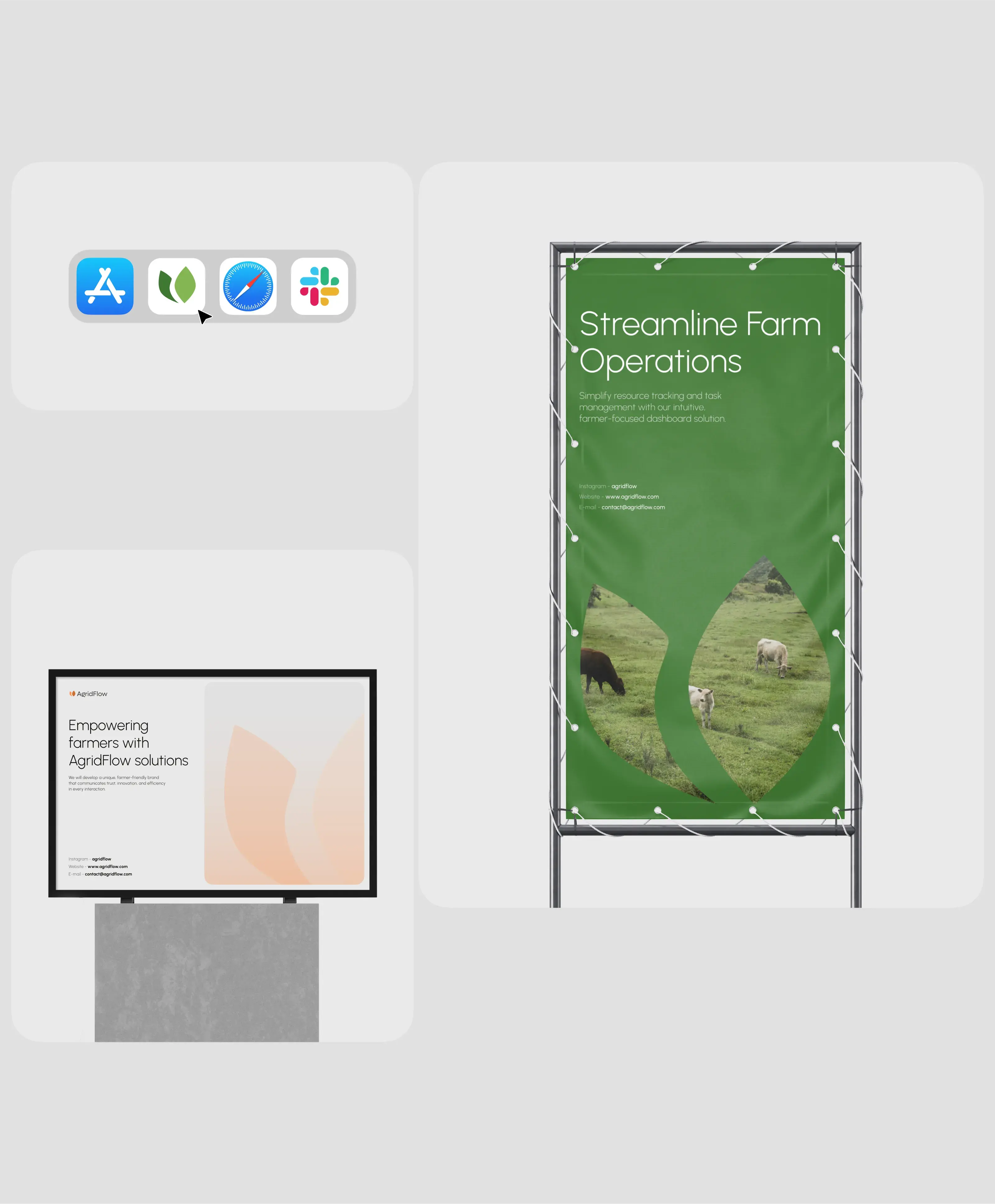 Screenshot of the Agridflow farming mobile app, showing management data and diagrams. Screenshot of the Agridflow farming mobile app, showing management data and diagrams.