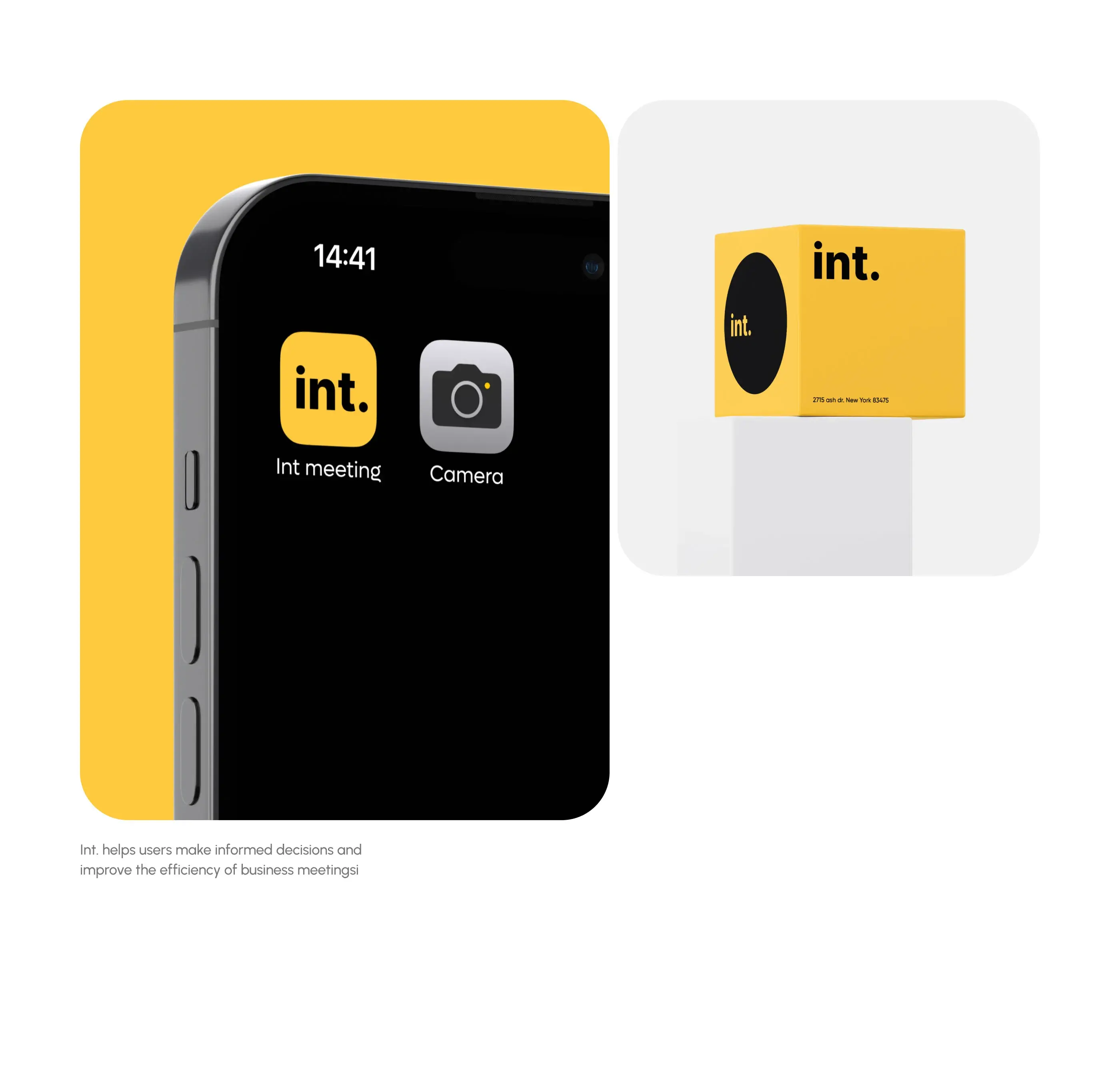 Screenshot of the AI interview assistant mobile app UI design on a smartphone.