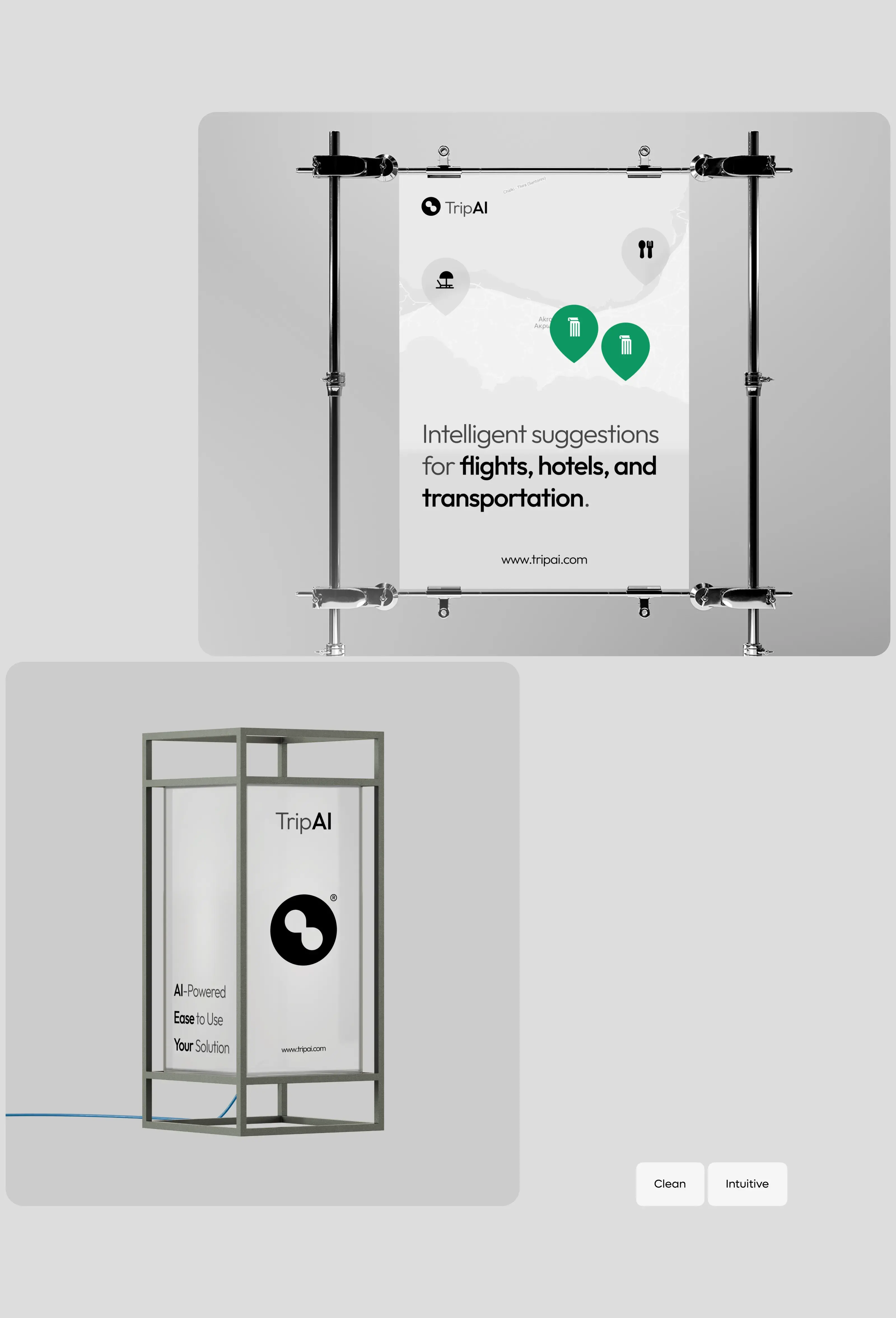Diagram showing the UI/UX design for an AI travel assistant desktop app. Diagram showing the UI/UX design for an AI travel assistant desktop app.