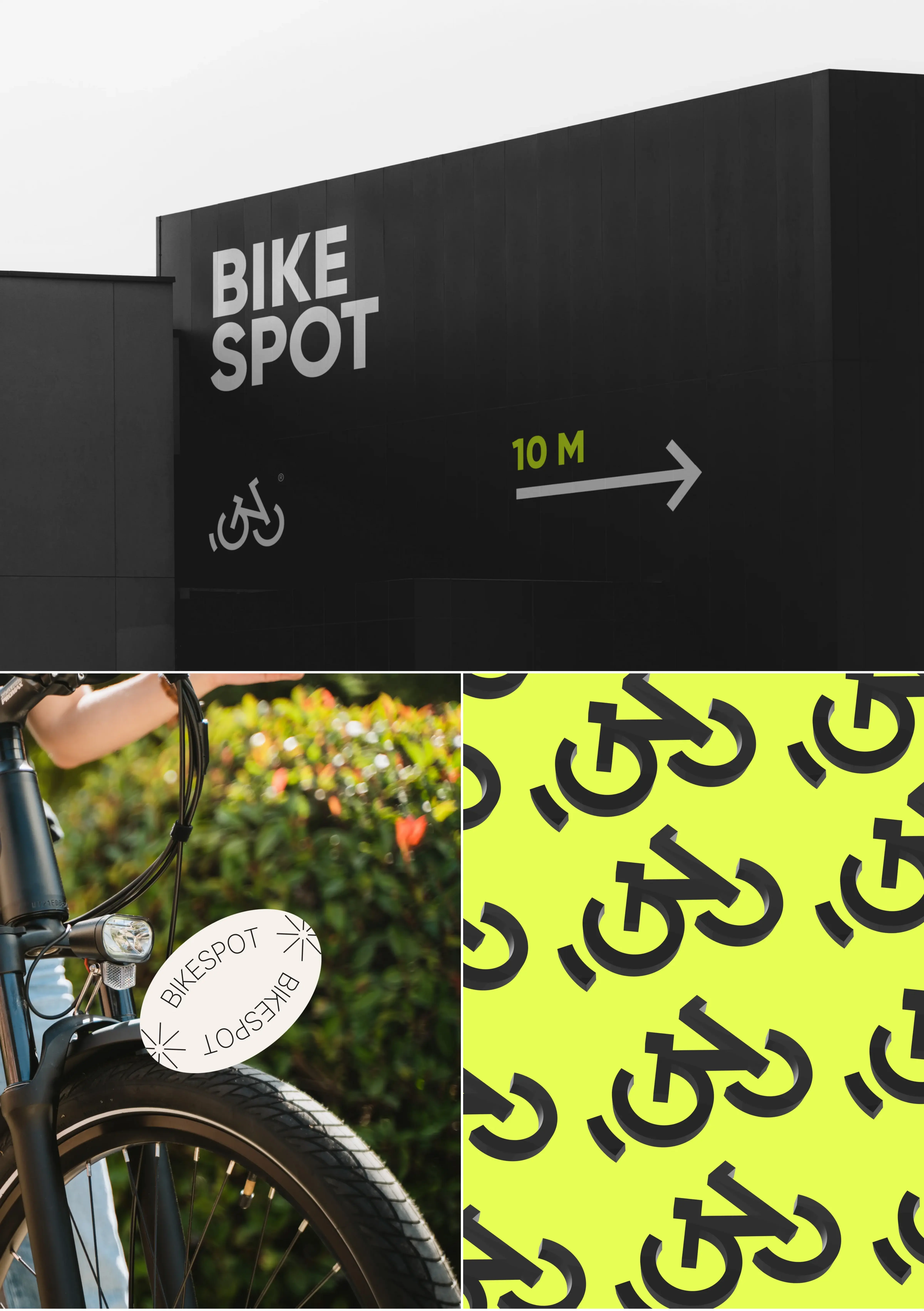 Detail shot of a bicycle showing BIKESPOT BIKE SPOT branding, relevant to the parking app case study. Detail shot of a bicycle showing BIKESPOT BIKE SPOT branding, relevant to the parking app case study.
