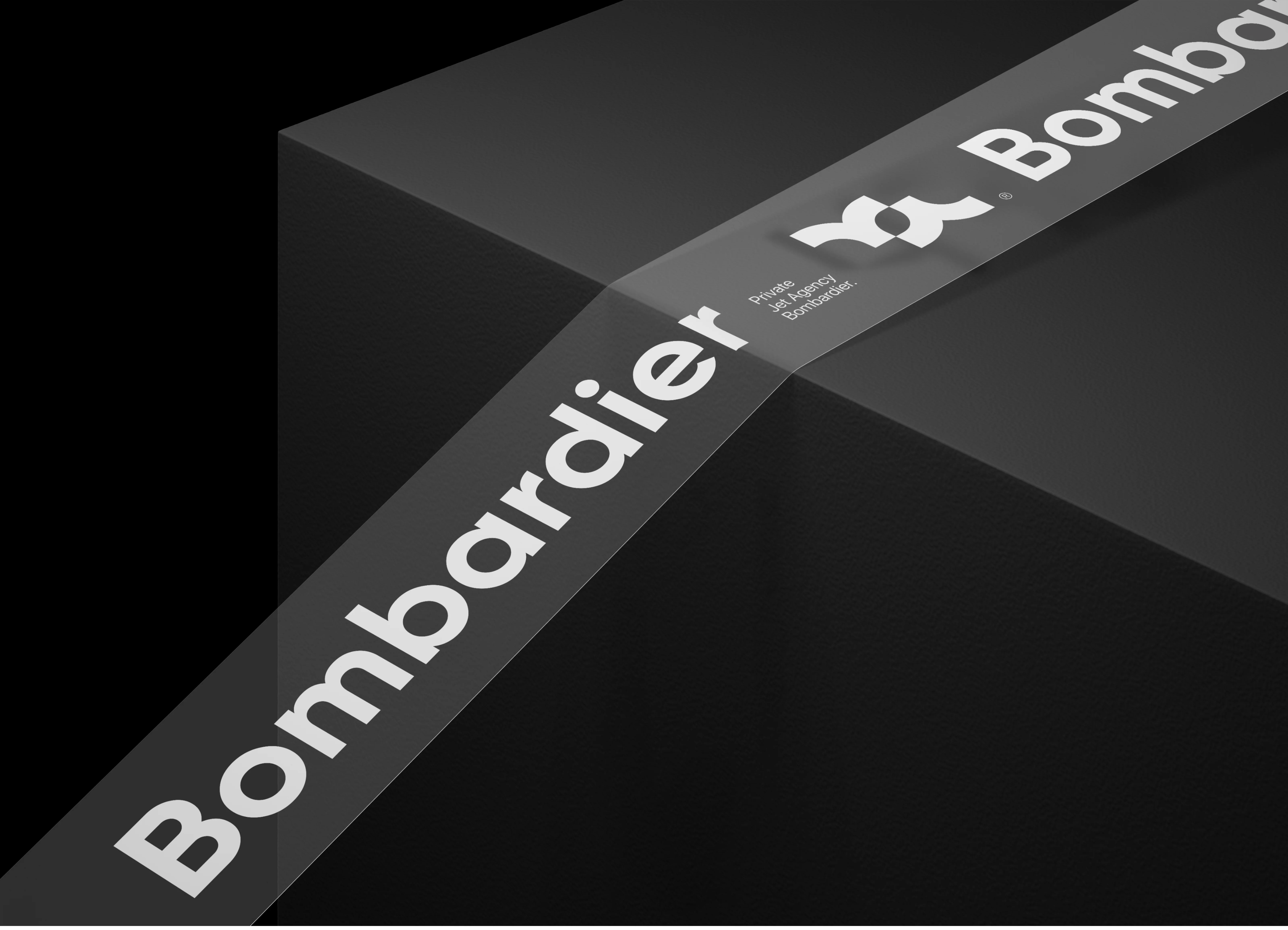 Bombardier branding or UI design visual featuring logo, meter graphic, and "Jet Agency" text. Bombardier branding or UI design visual featuring logo, meter graphic, and "Jet Agency" text.