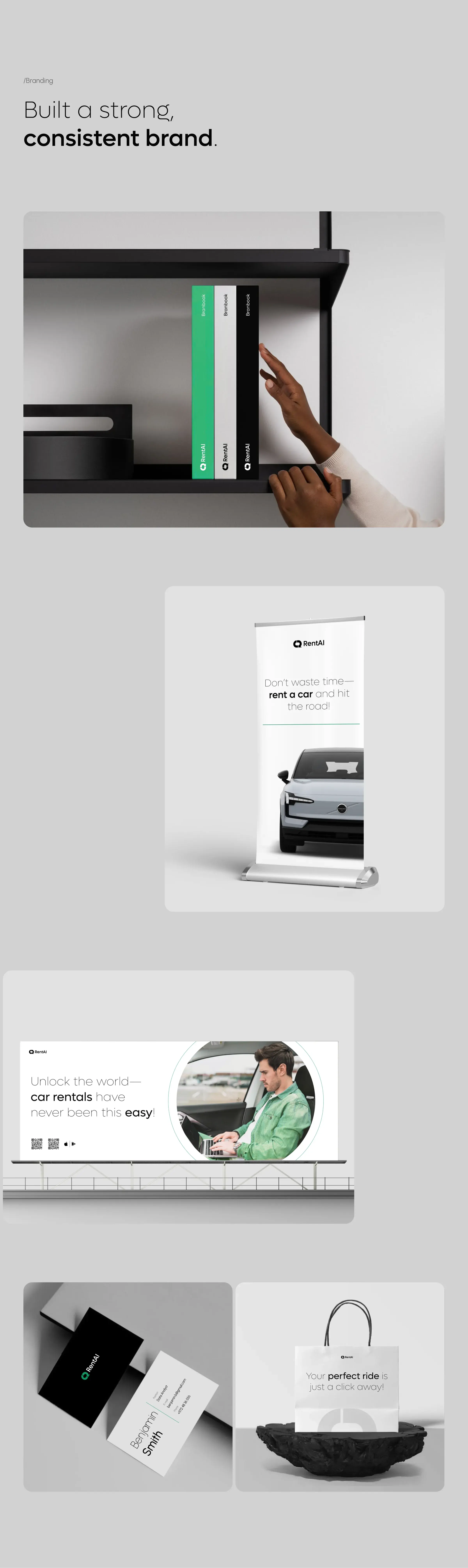 Screenshot showing the easy-to-use UI/UX design of a car rental platform interface. Screenshot showing the easy-to-use UI/UX design of a car rental platform interface.
