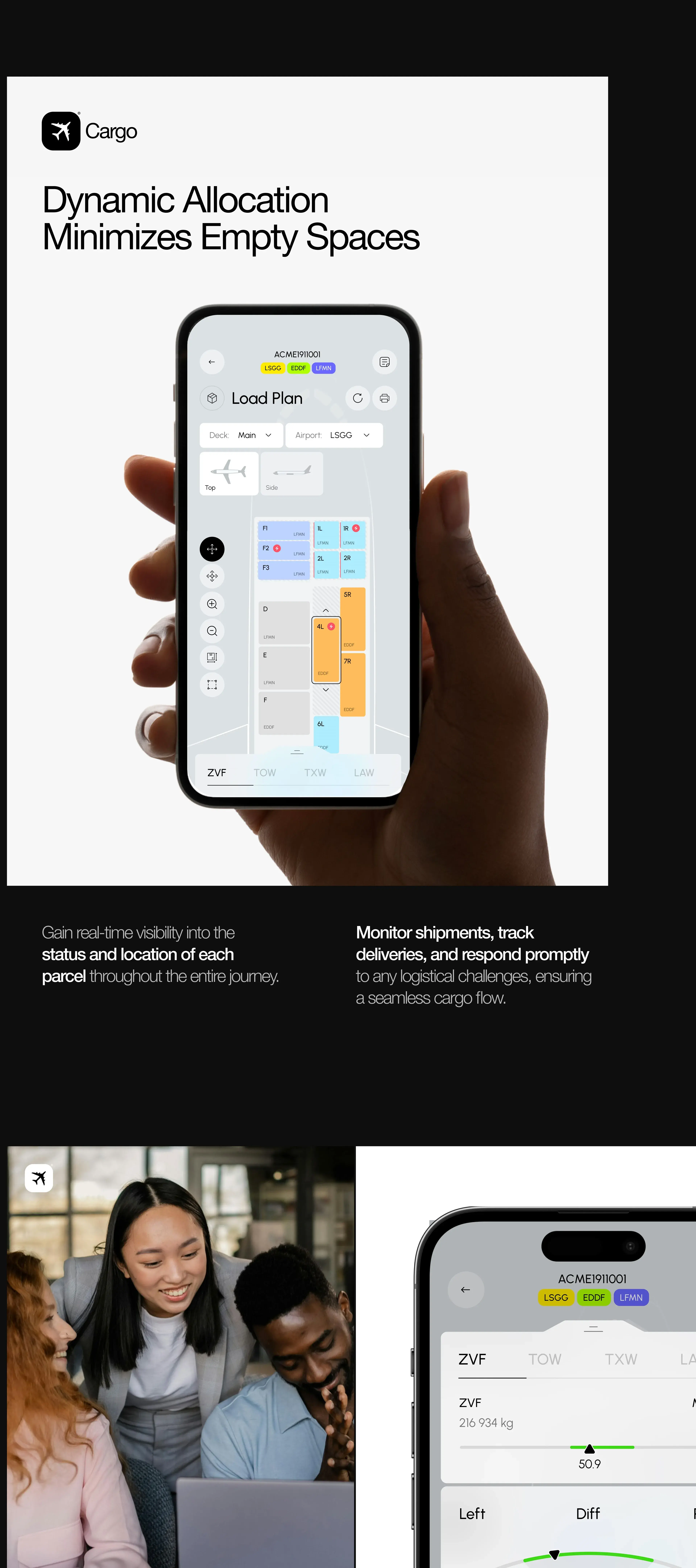 Person viewing a logistics and vehicle management web application on a mobile device. Person viewing a logistics and vehicle management web application on a mobile device.