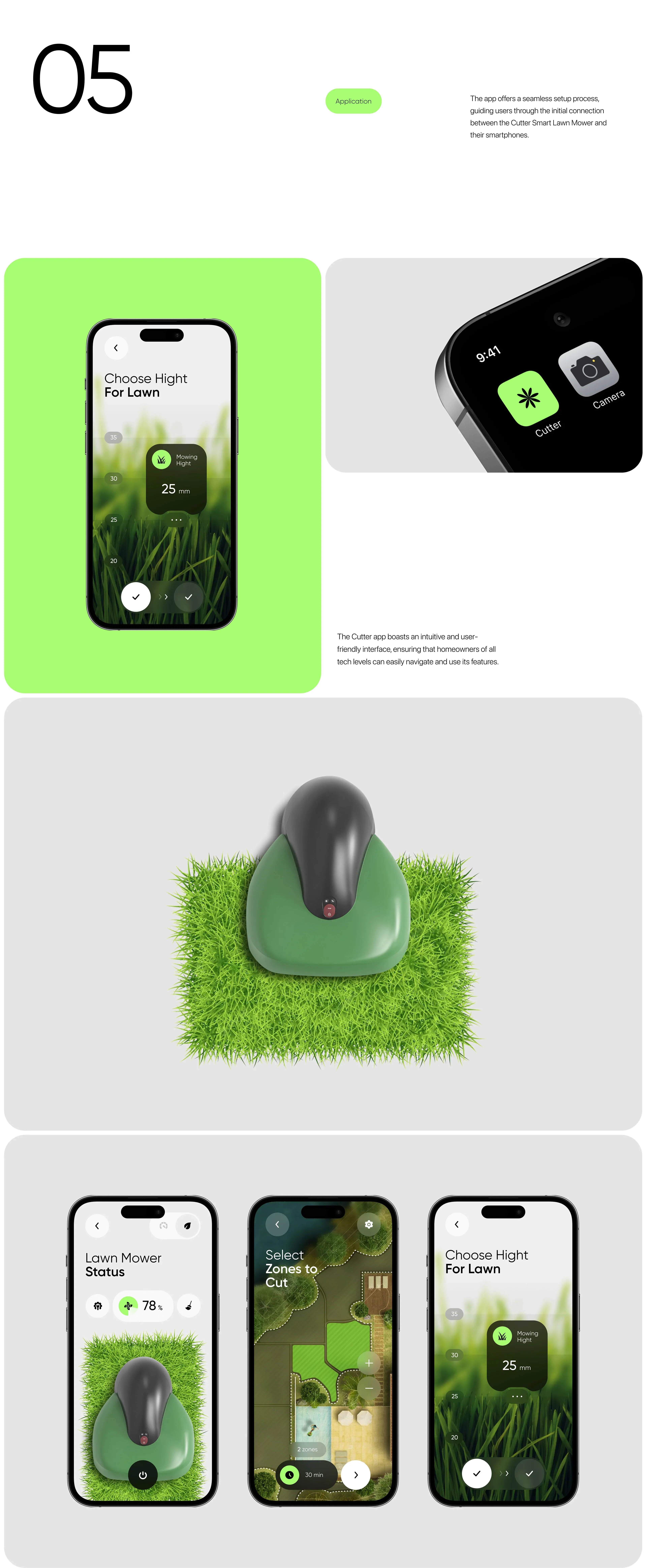 Cutter - Mobile App & UX UI Design - Branding