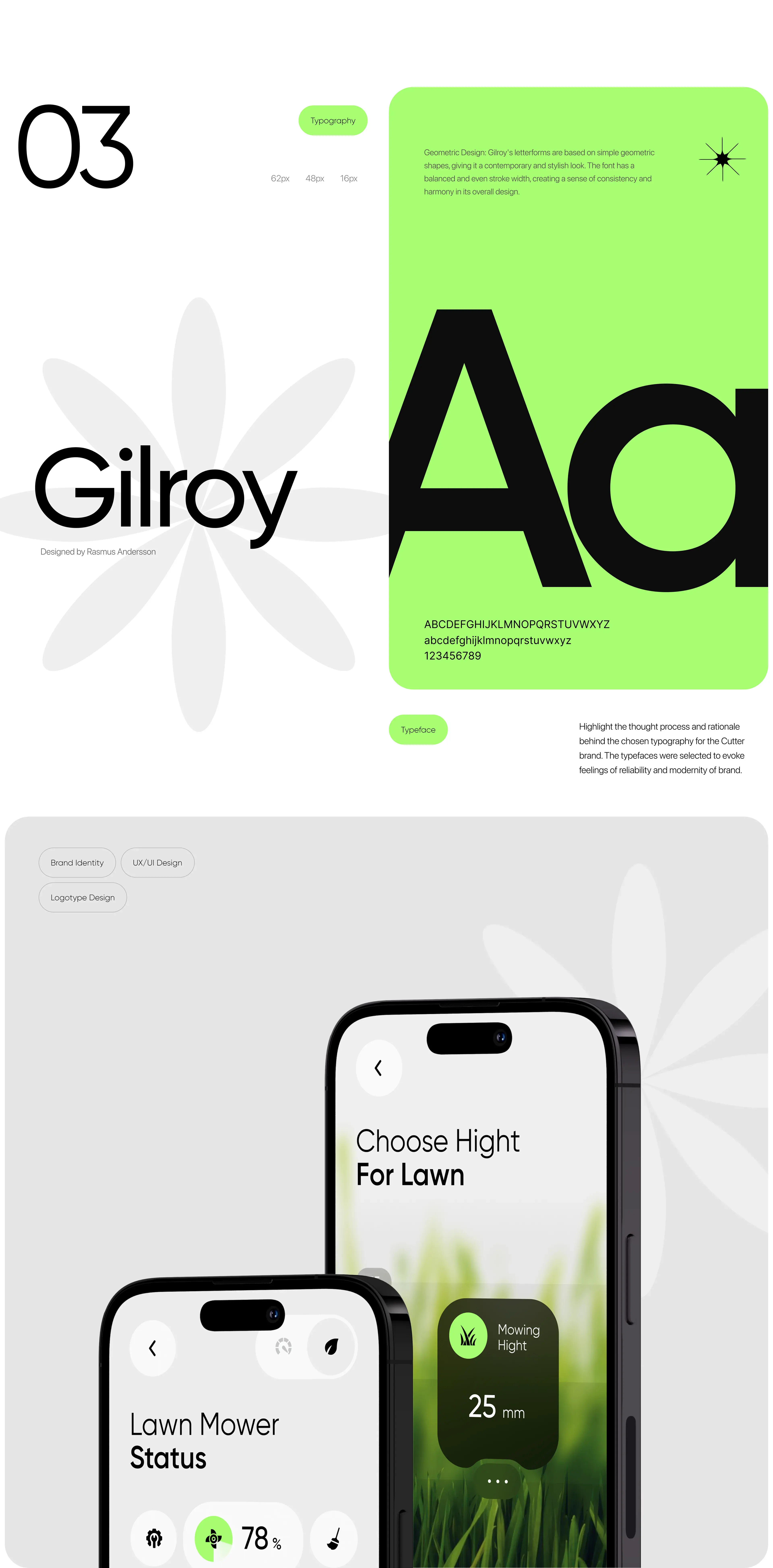 Screenshot of the Cutter mobile app's user interface, highlighting its UX/UI design and branding elements for a startup. Screenshot of the Cutter mobile app's user interface, highlighting its UX/UI design and branding elements for a startup.