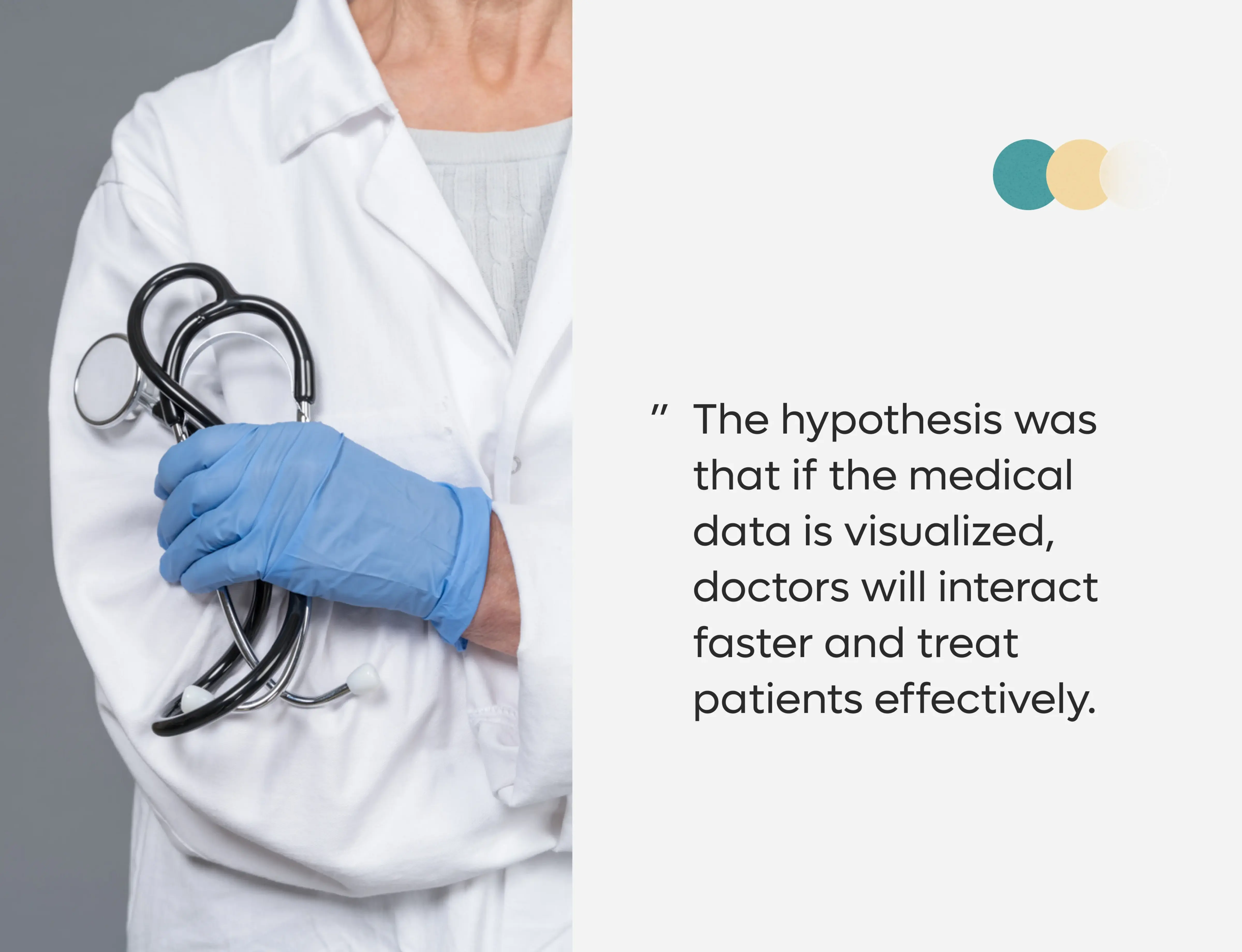 Healthcare professional using visualized medical data relevant to EHR systems. Healthcare professional using visualized medical data relevant to EHR systems.