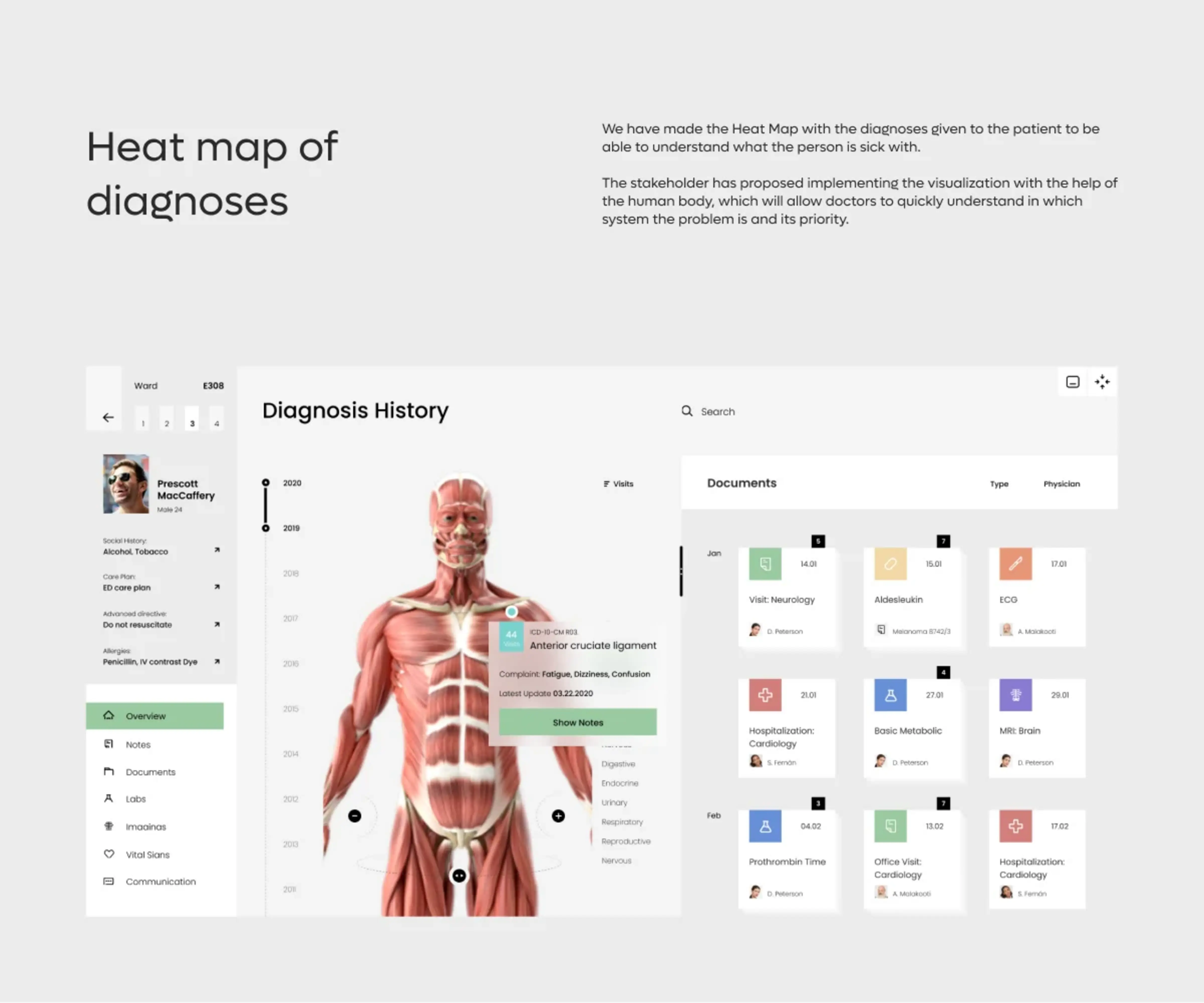 Screenshot of electronic health records software interface, illustrating EHR design. Screenshot of electronic health records software interface, illustrating EHR design.