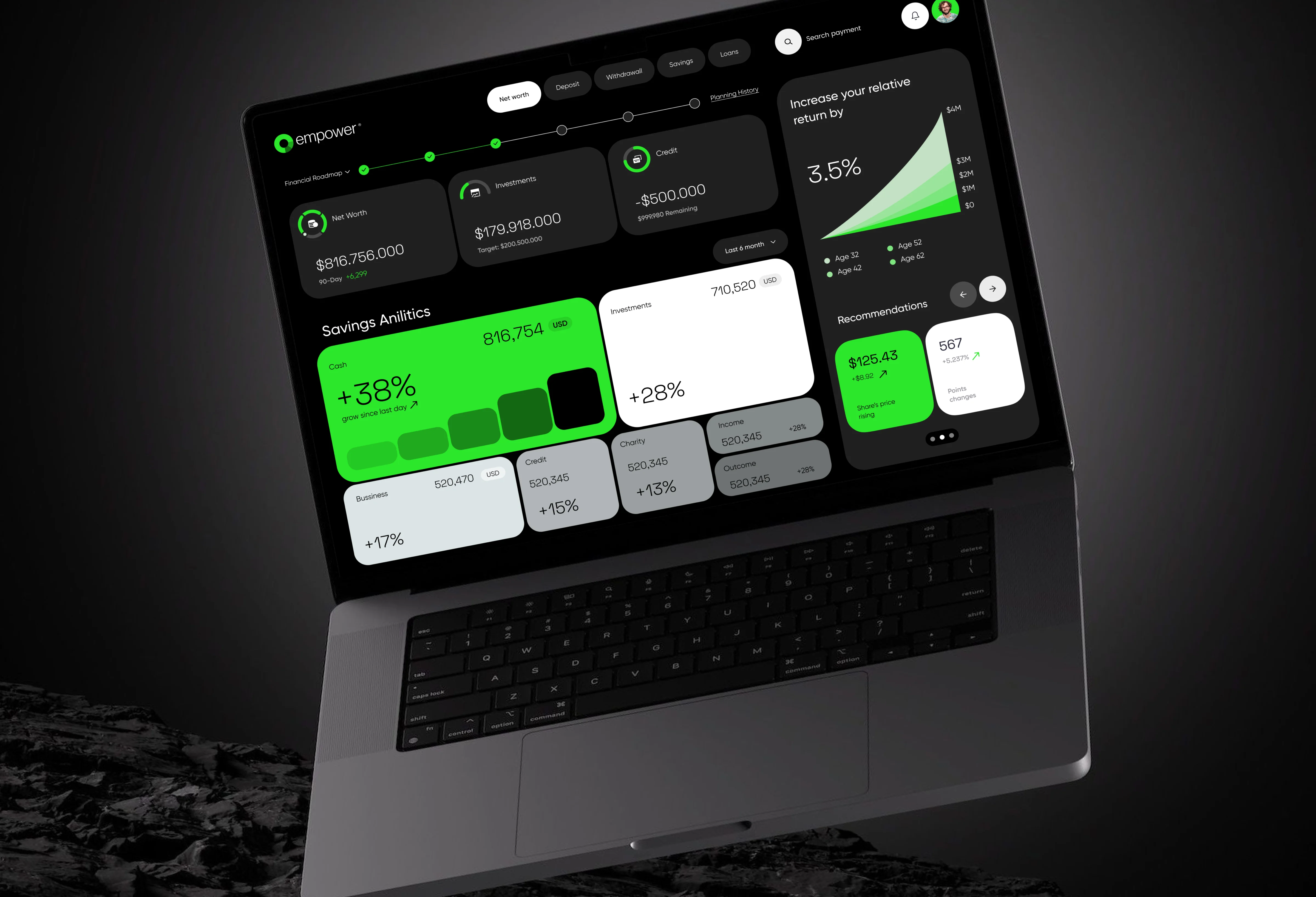 Laptop computer with keyboard, representing technology for enterprise finance management. Laptop computer with keyboard, representing technology for enterprise finance management.