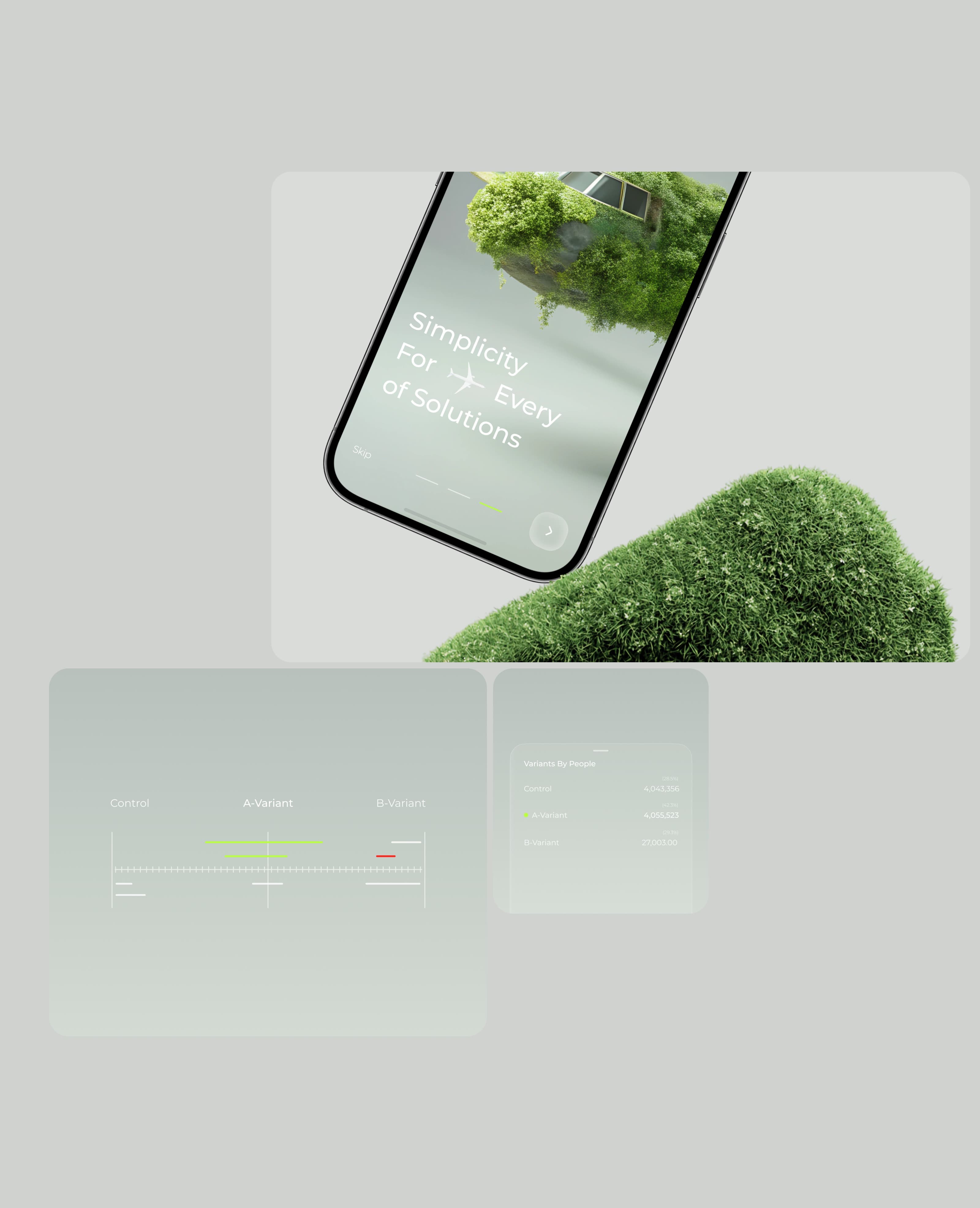 Mobile view of Evalus SaaS UI/UX design for A/B testing case study. Mobile view of Evalus SaaS UI/UX design for A/B testing case study.