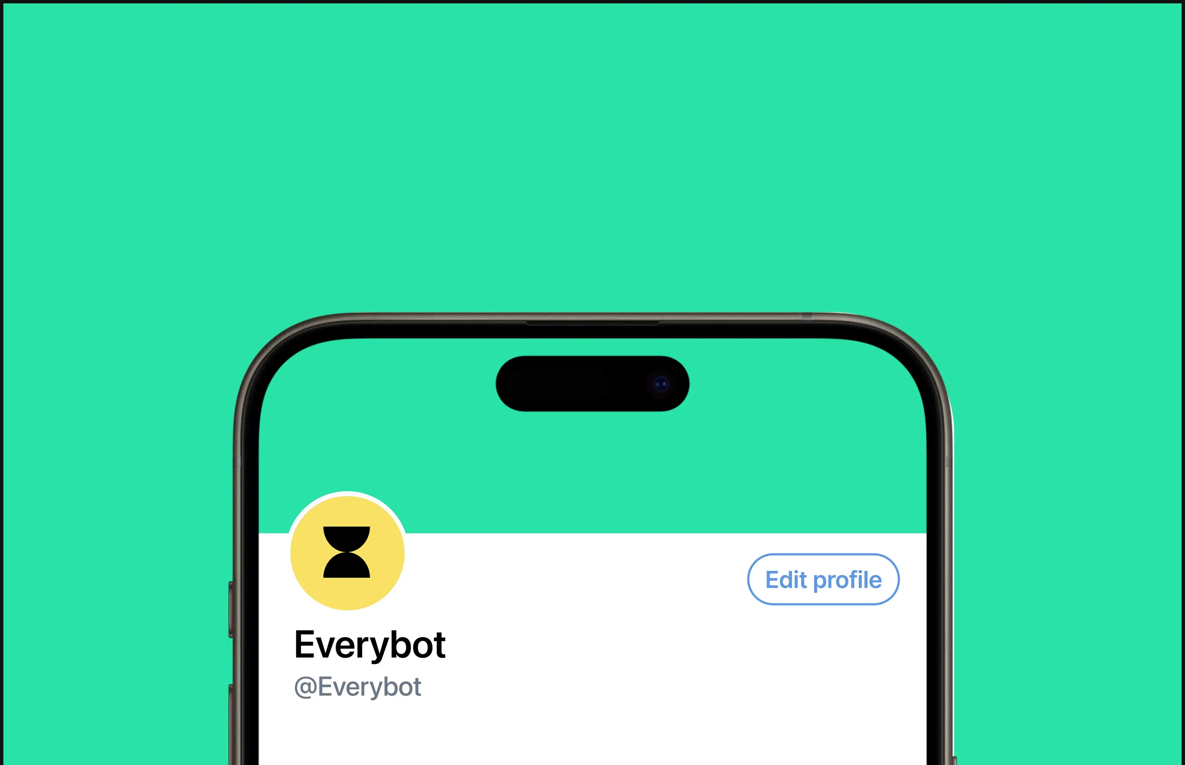 Screenshot of the Everybot mobile app interface showing the profile section, relevant to the UX/UI design case study. Screenshot of the Everybot mobile app interface showing the profile section, relevant to the UX/UI design case study.