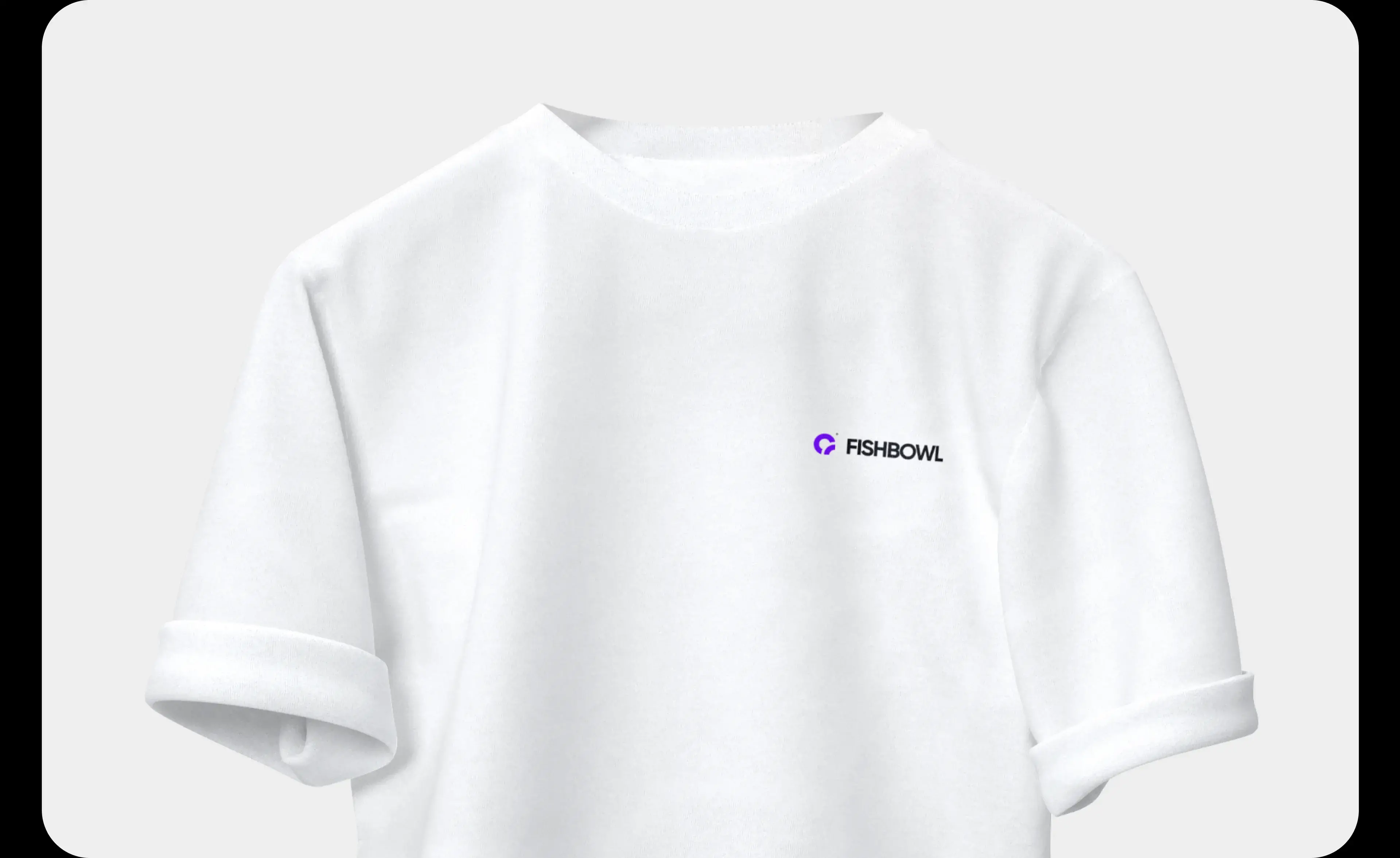 Long-sleeved shirt with the Fishbowl logo. Long-sleeved shirt with the Fishbowl logo.
