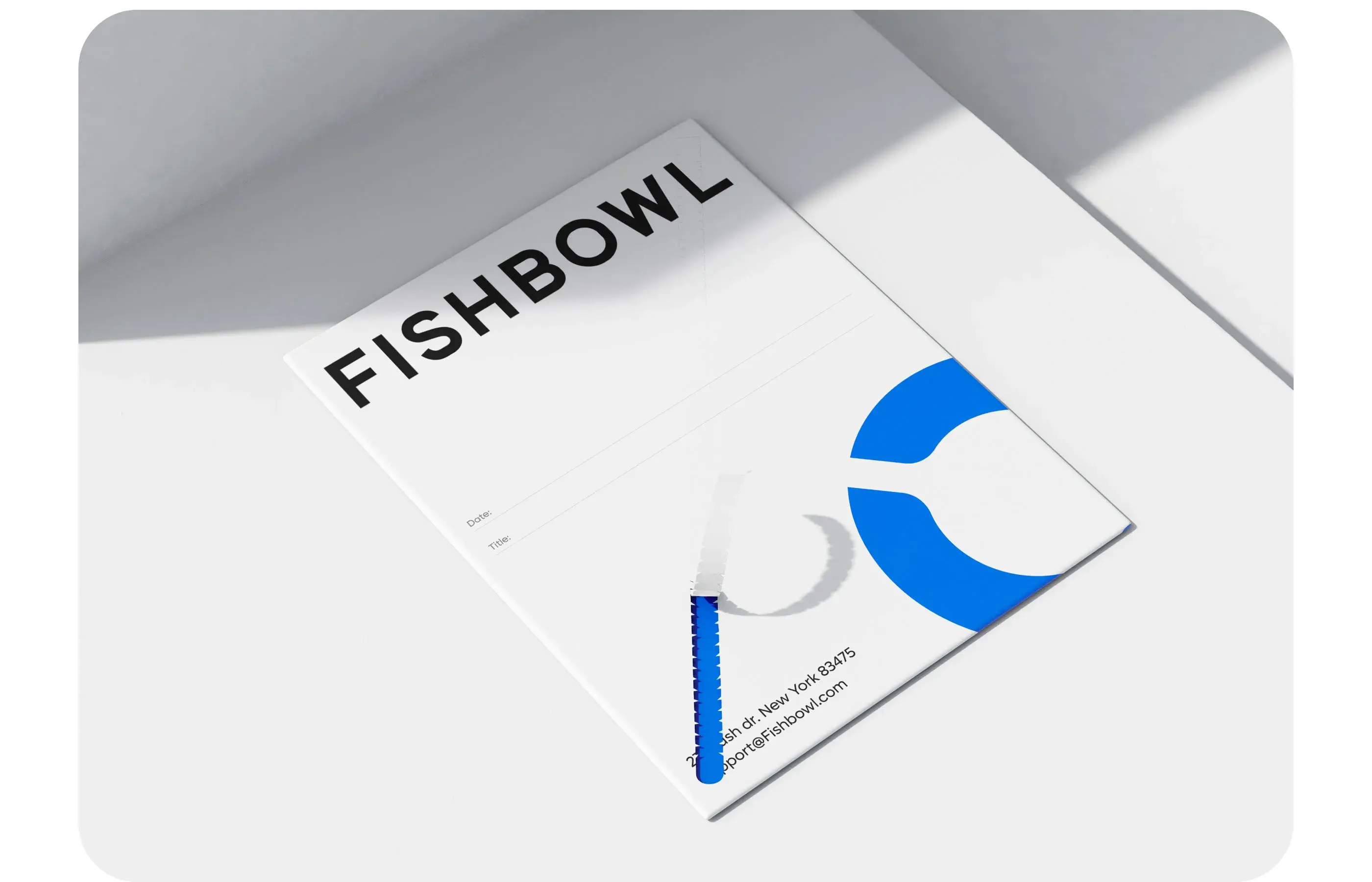Screenshot showing Fishbowl logo and contact information, likely from the CRM application or documentation. Screenshot showing Fishbowl logo and contact information, likely from the CRM application or documentation.