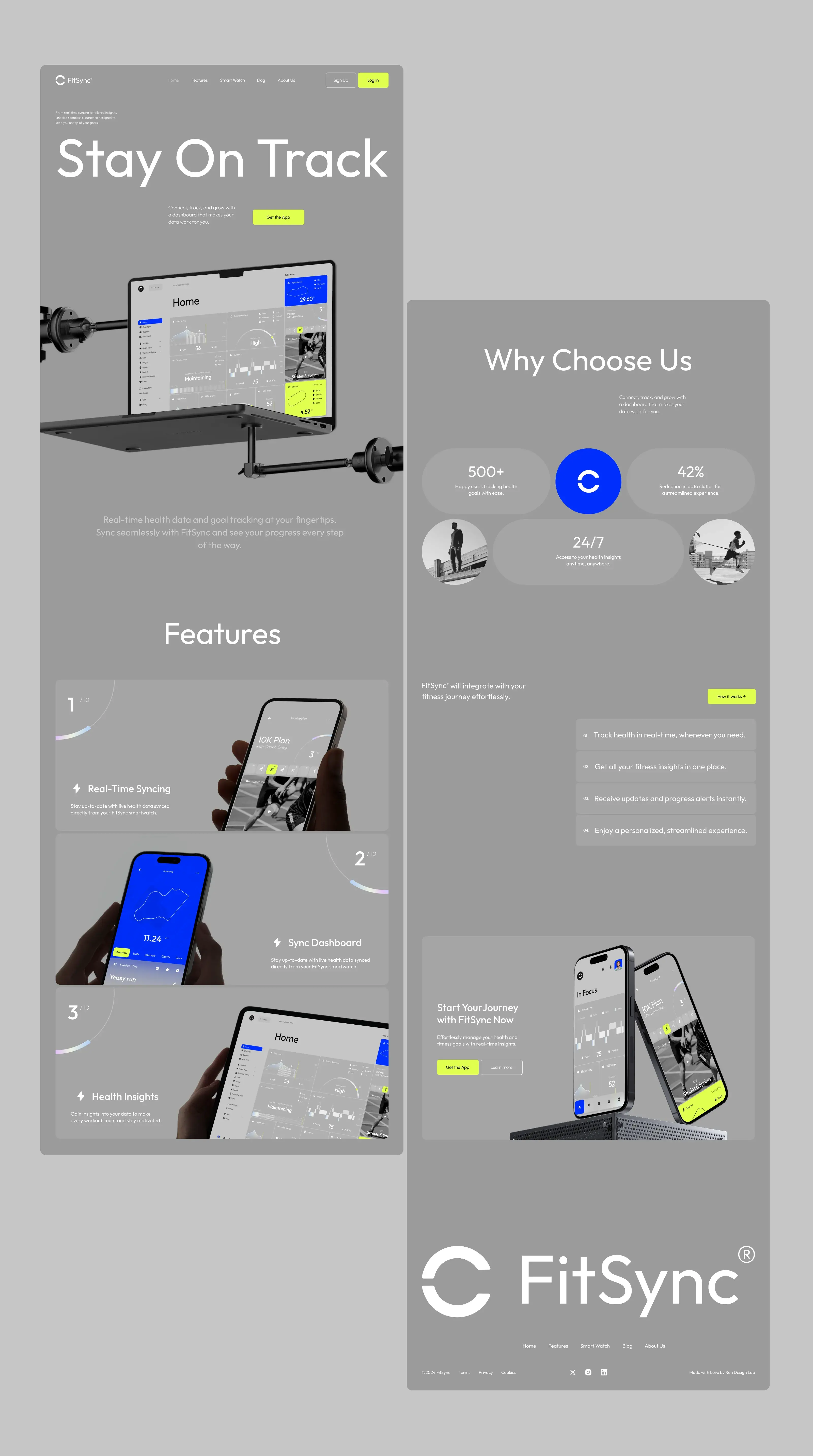 FitSync - SaaS & UI UX Design - 2