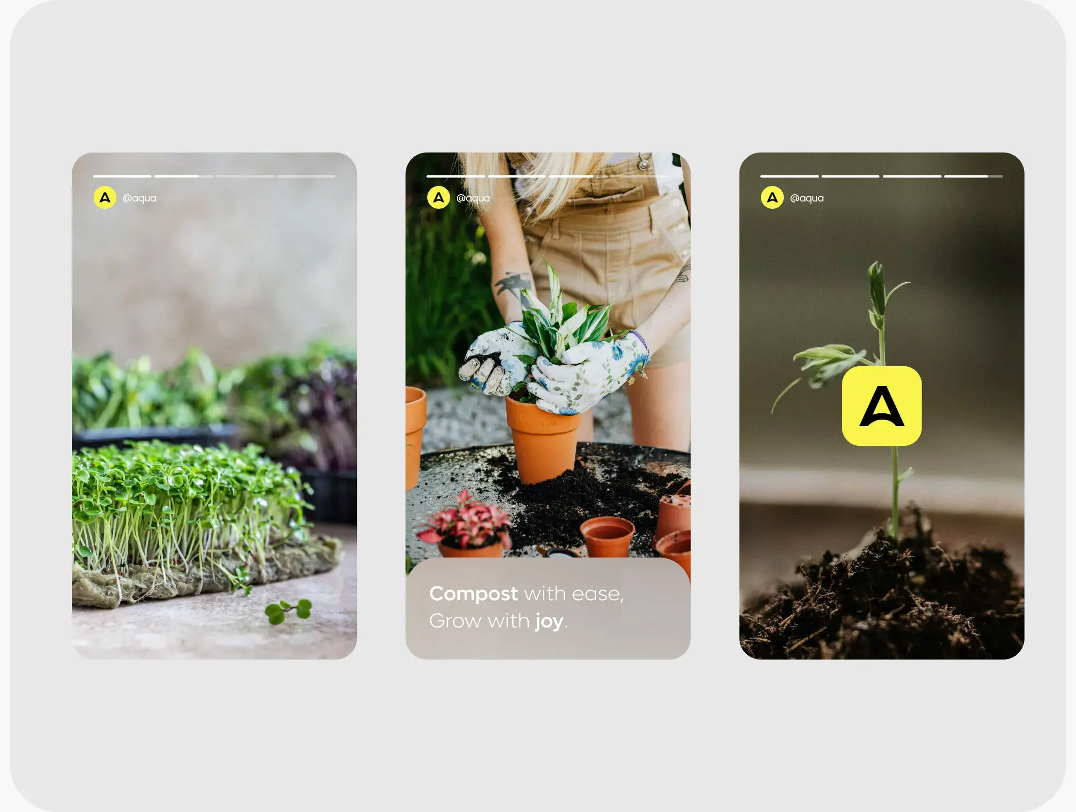 Person uses the Gardenize mobile app on a phone for smart composting and plant care. Person uses the Gardenize mobile app on a phone for smart composting and plant care.