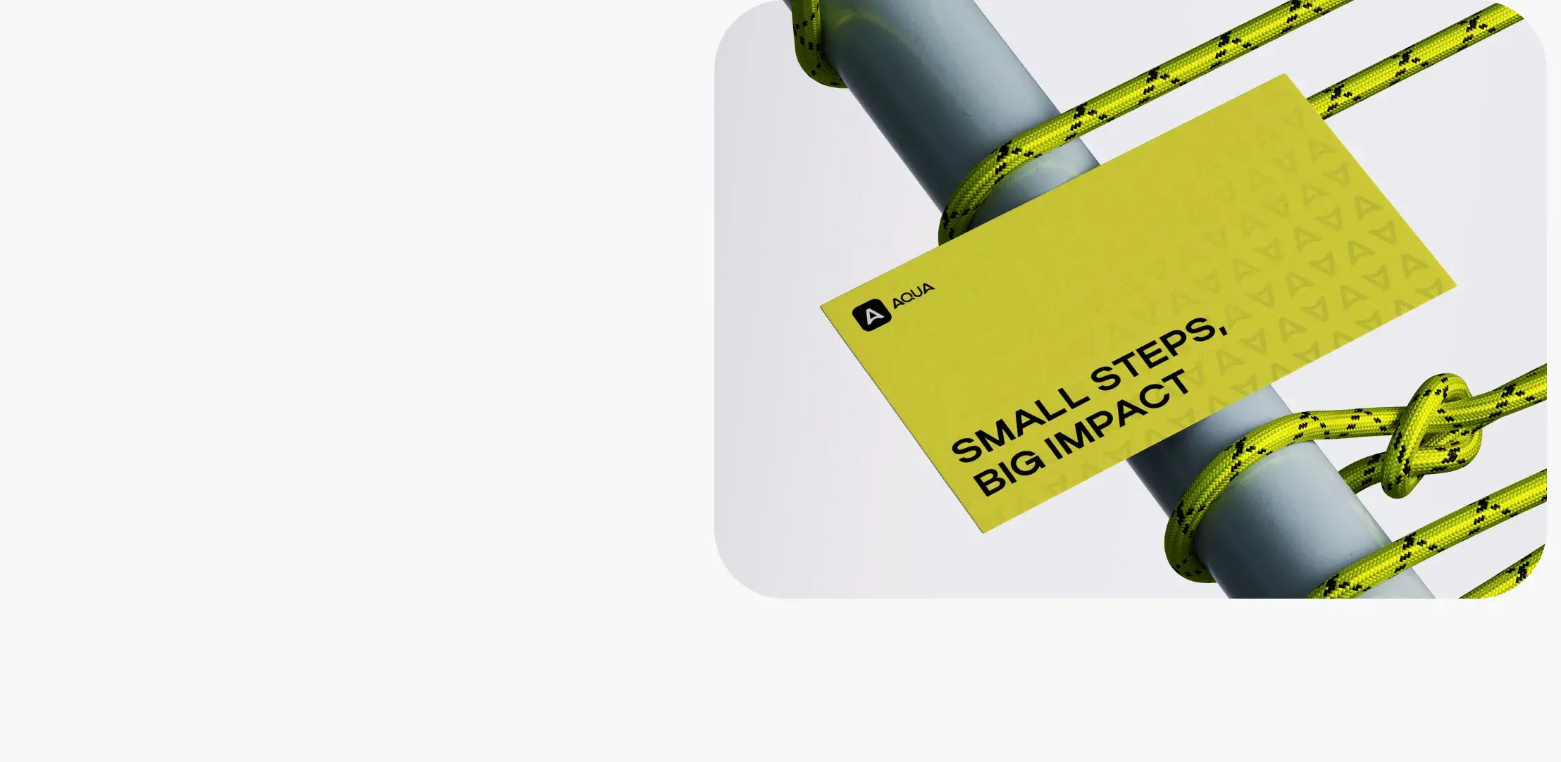 Illustration depicting a graphic design concept for an IoT mobile app, featuring the text "SMALL STEPS, BIG IMPACT". Illustration depicting a graphic design concept for an IoT mobile app, featuring the text "SMALL STEPS, BIG IMPACT".