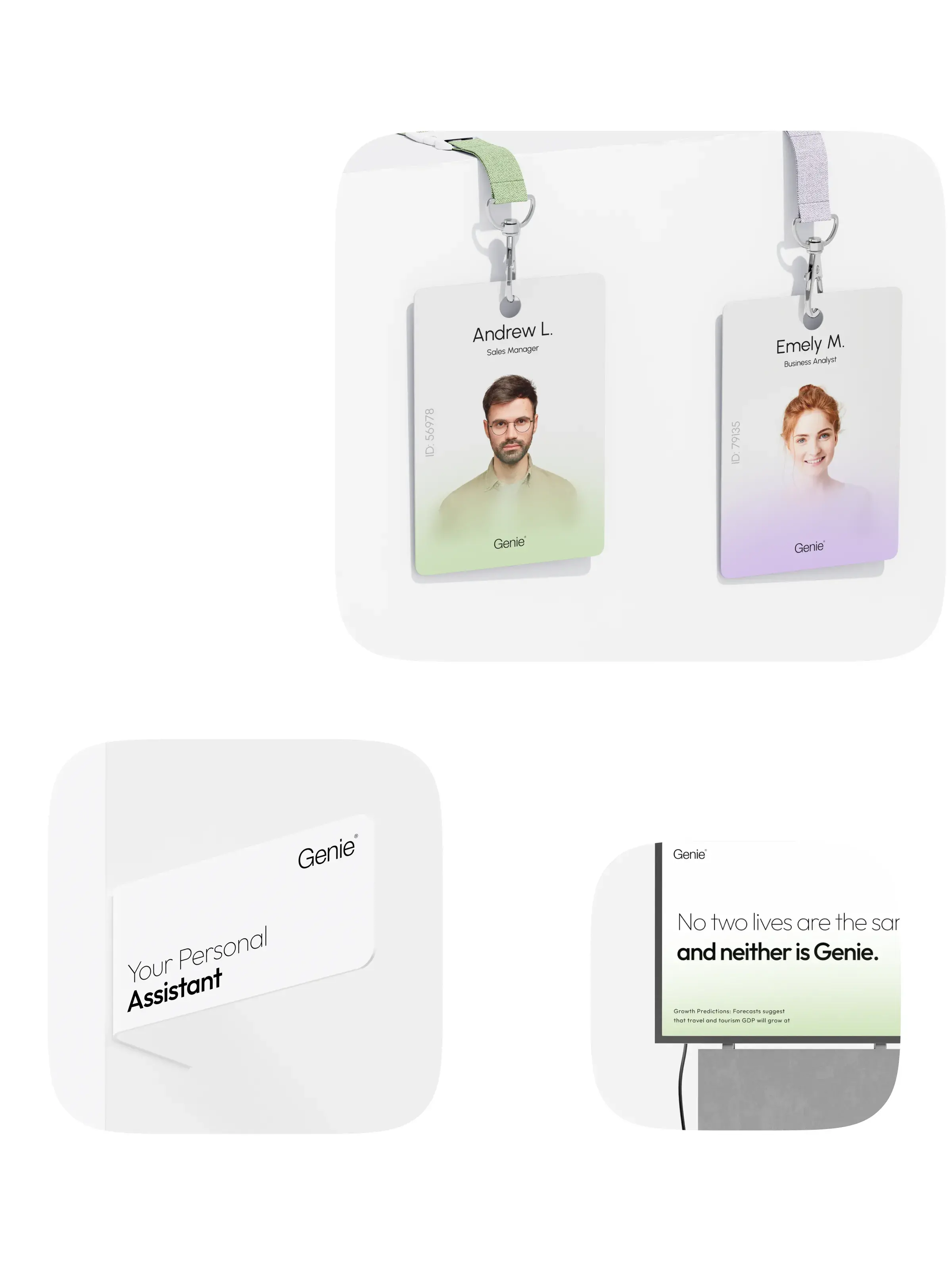 UX/UI design and user interaction concept for the Genie AI chatbot mobile app. UX/UI design and user interaction concept for the Genie AI chatbot mobile app.