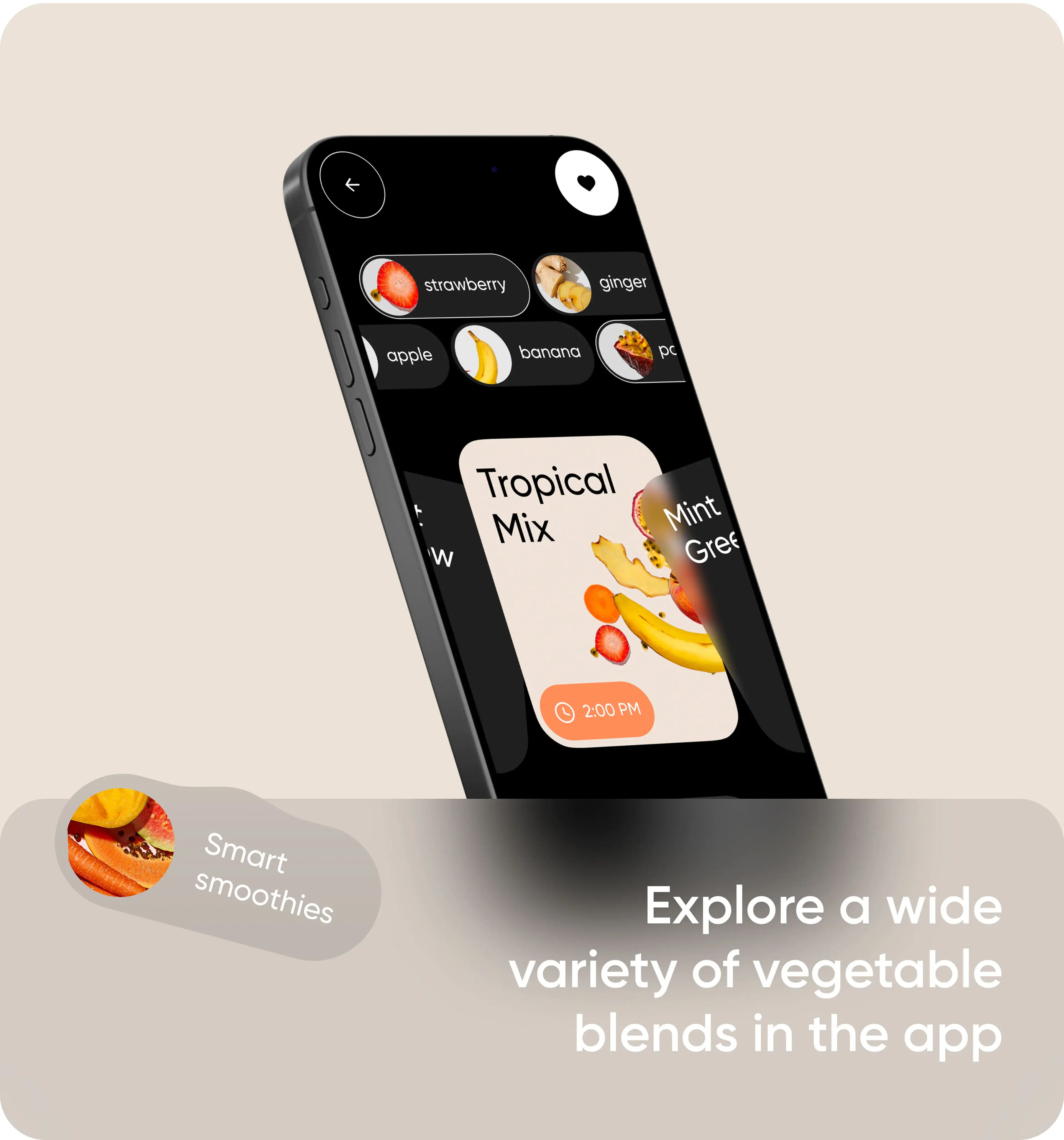 Smartphone screenshot of the Kenko mobile app UI, displaying menu items and navigation. Smartphone screenshot of the Kenko mobile app UI, displaying menu items and navigation.