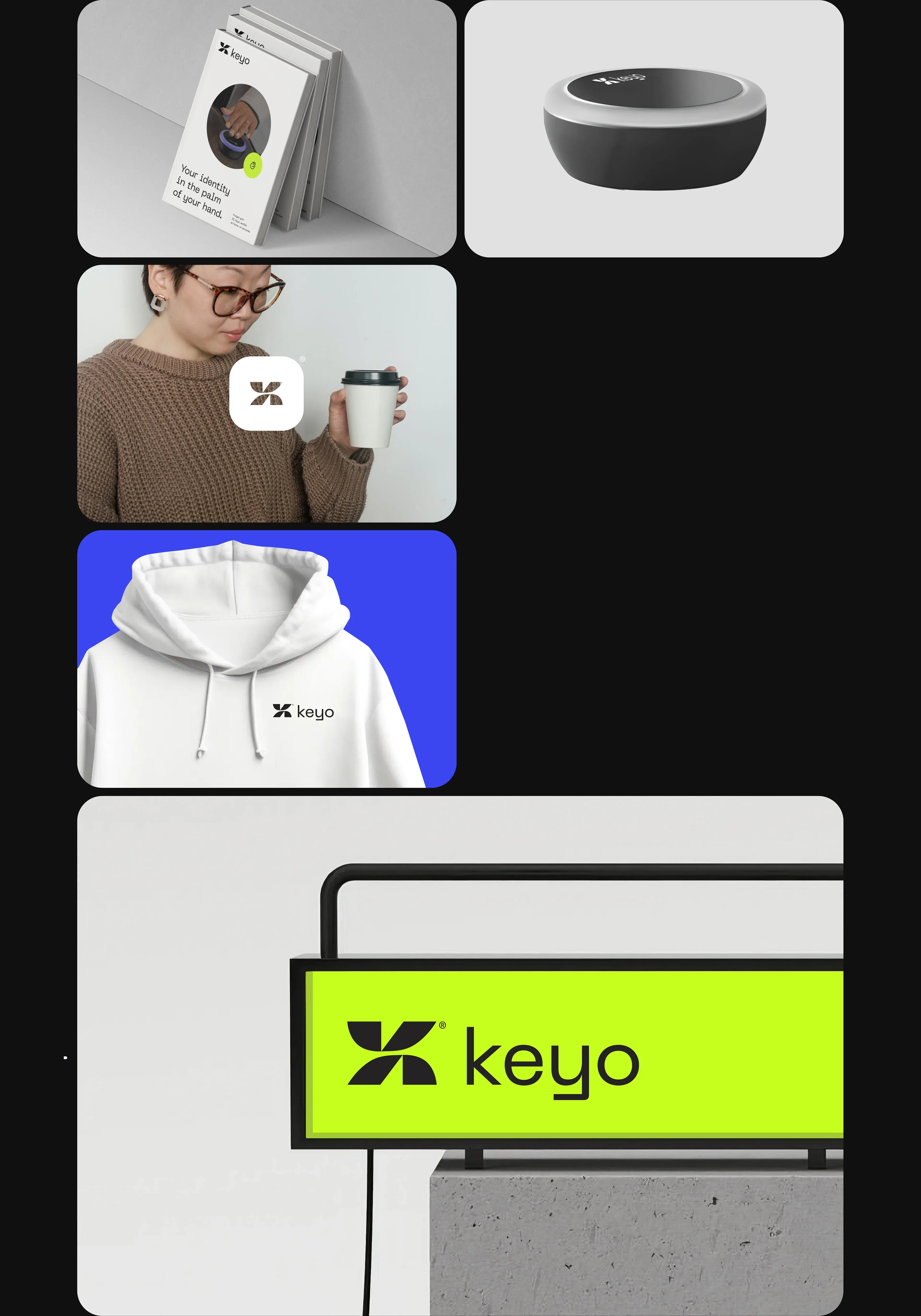 Keyo Identity System UX UI Design - Ux/Ui Design