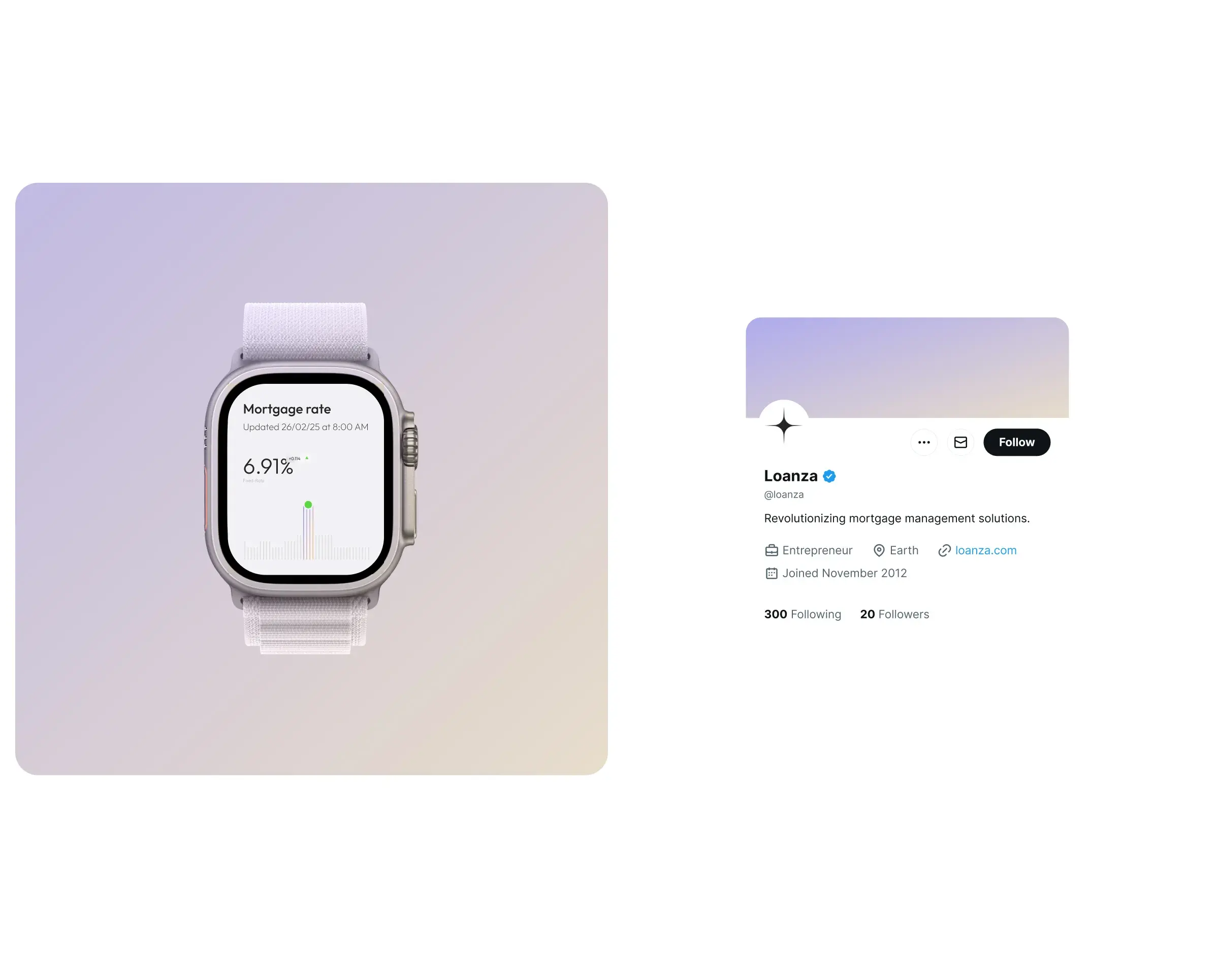 Silver smartwatch displaying a CRM or manufacturing application interface. Silver smartwatch displaying a CRM or manufacturing application interface.