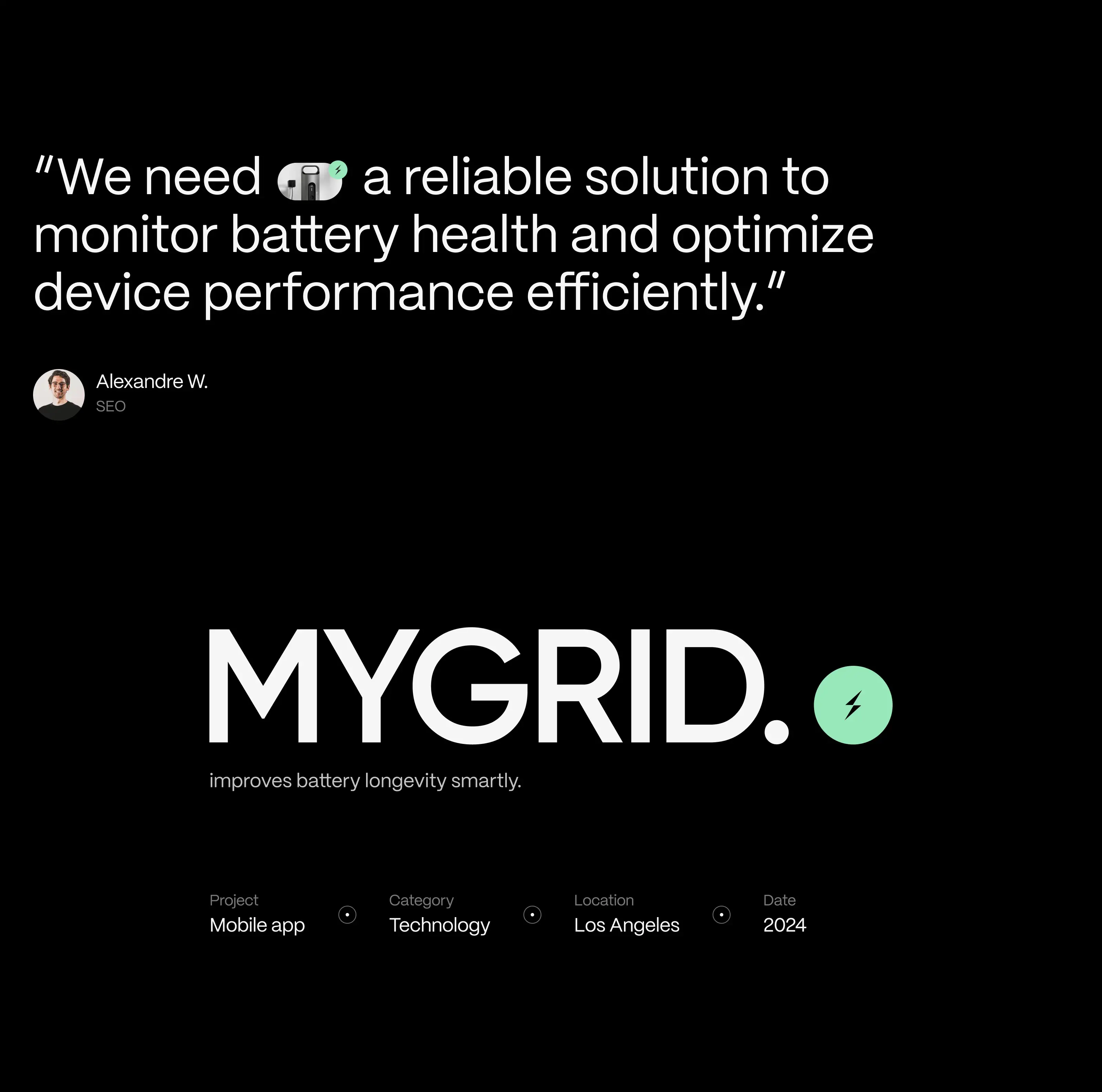 MYGRID Smart App - UI UX Design - 1