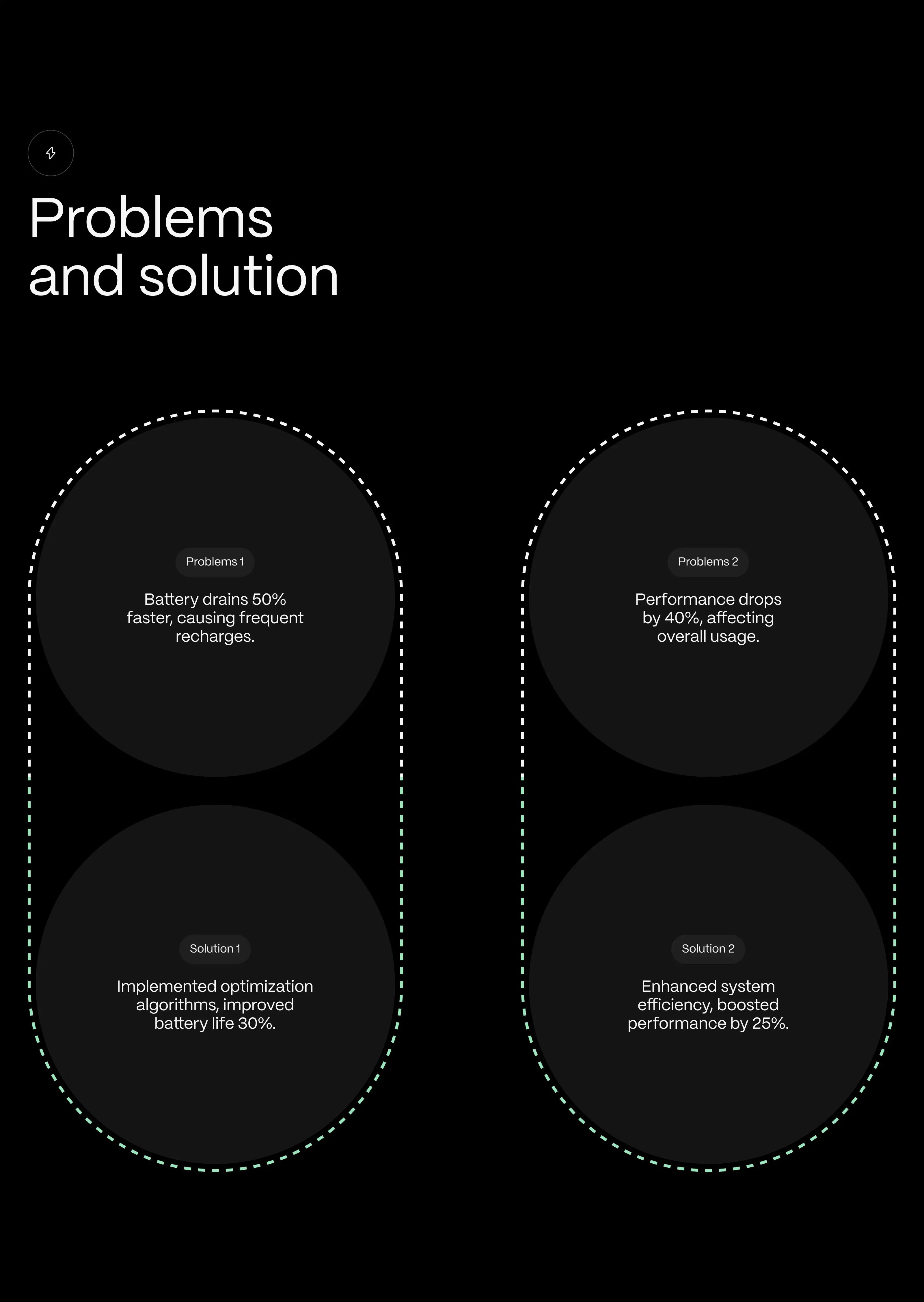 UI graphic with circular meters demonstrating data visualization within the mygrid app design. UI graphic with circular meters demonstrating data visualization within the mygrid app design.