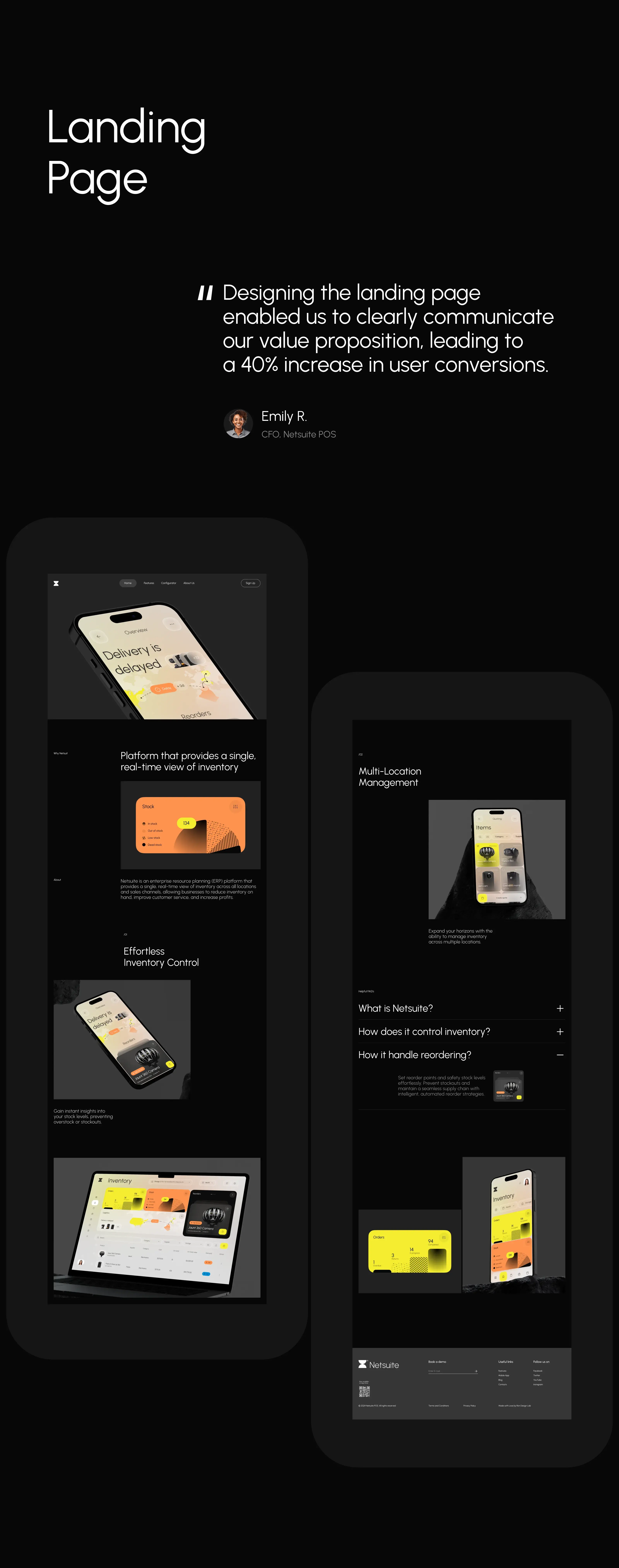 Screenshot showcasing mobile UI/UX design for a CRM dashboard. Screenshot showcasing mobile UI/UX design for a CRM dashboard.