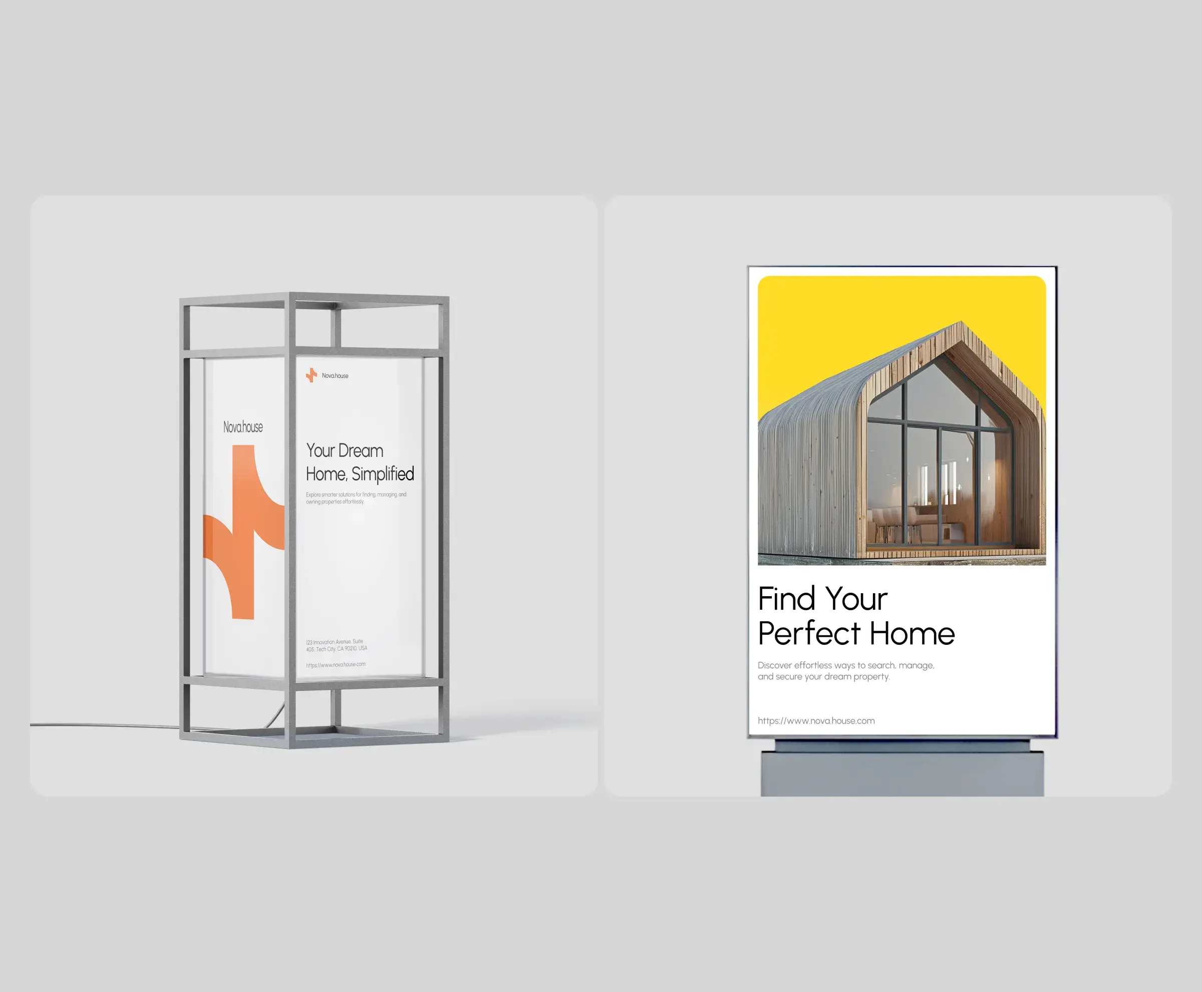 Banner graphic from the Nova House real estate app case study, showing a revolving door. Banner graphic from the Nova House real estate app case study, showing a revolving door.