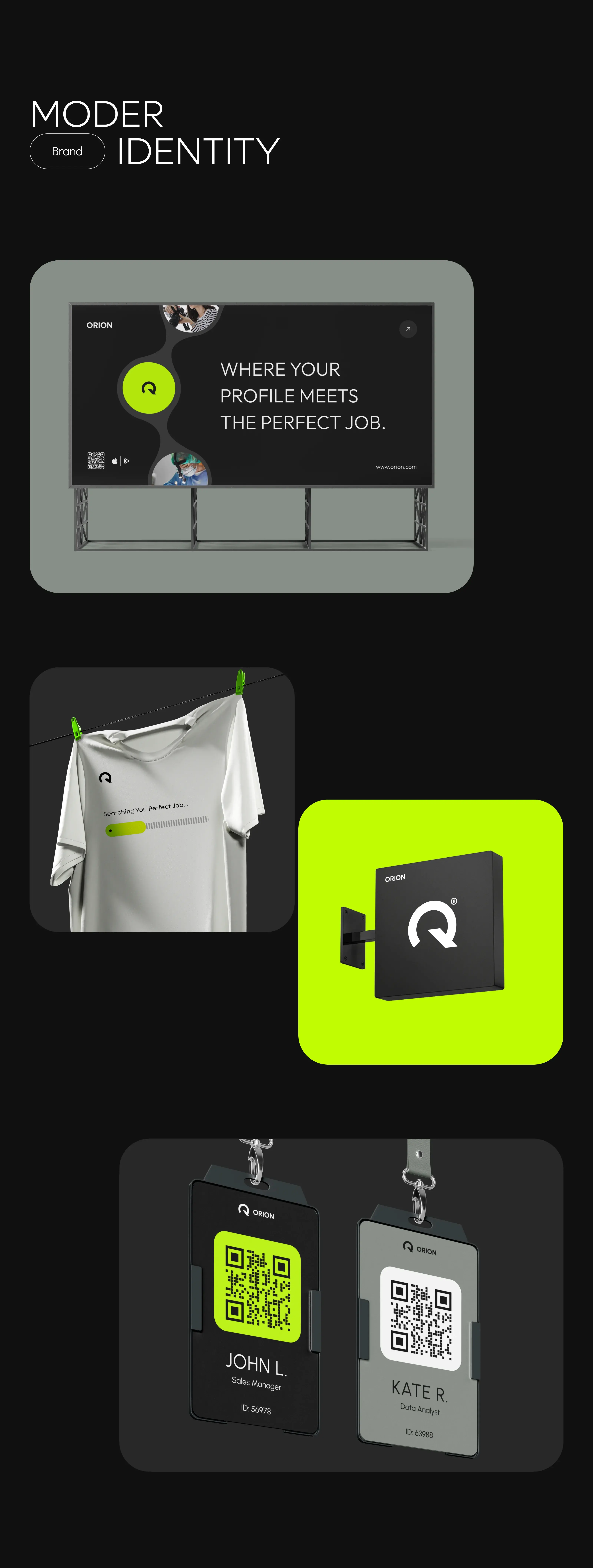 Logo and UI design for the Orion Job SaaS AI mobile app. Logo and UI design for the Orion Job SaaS AI mobile app.