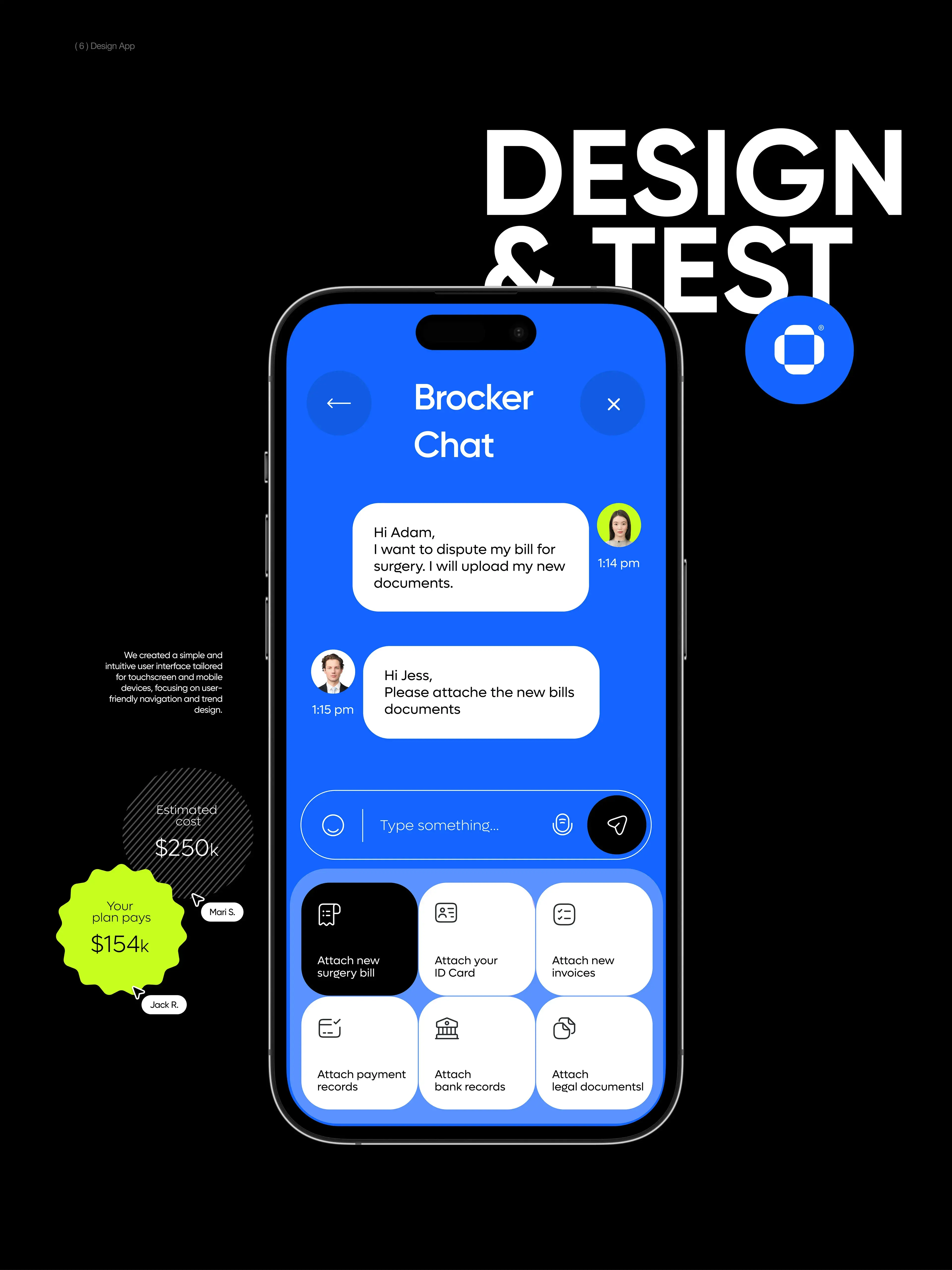 Screenshot of the Oscar Health mobile app user interface on an iPhone.