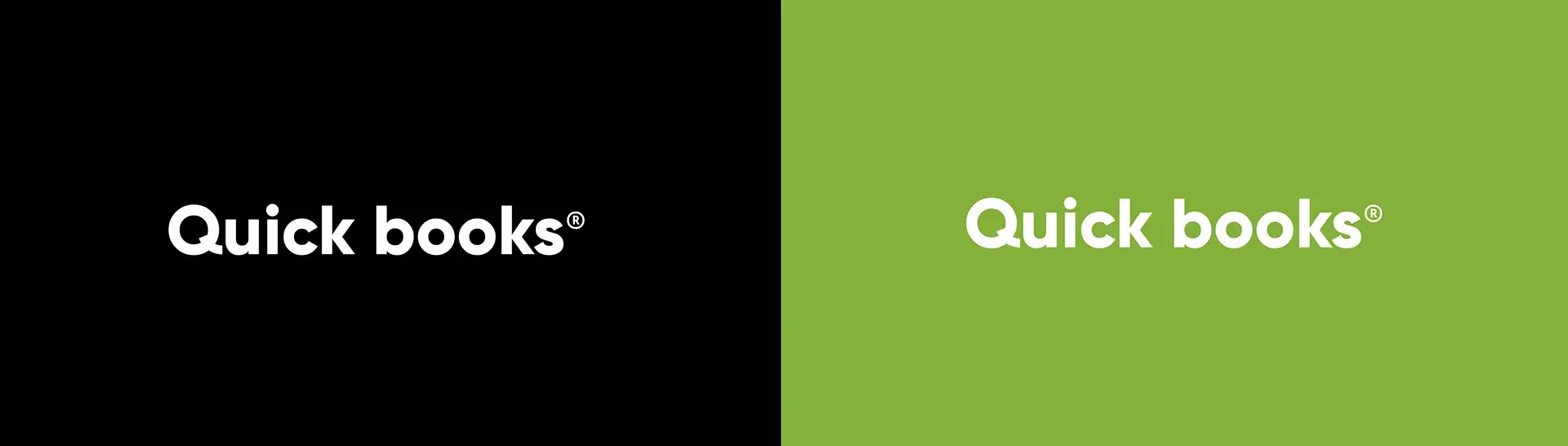 Design graphic featuring Quickbooks branding, relevant to web application UX/UI for manufacturing startups.