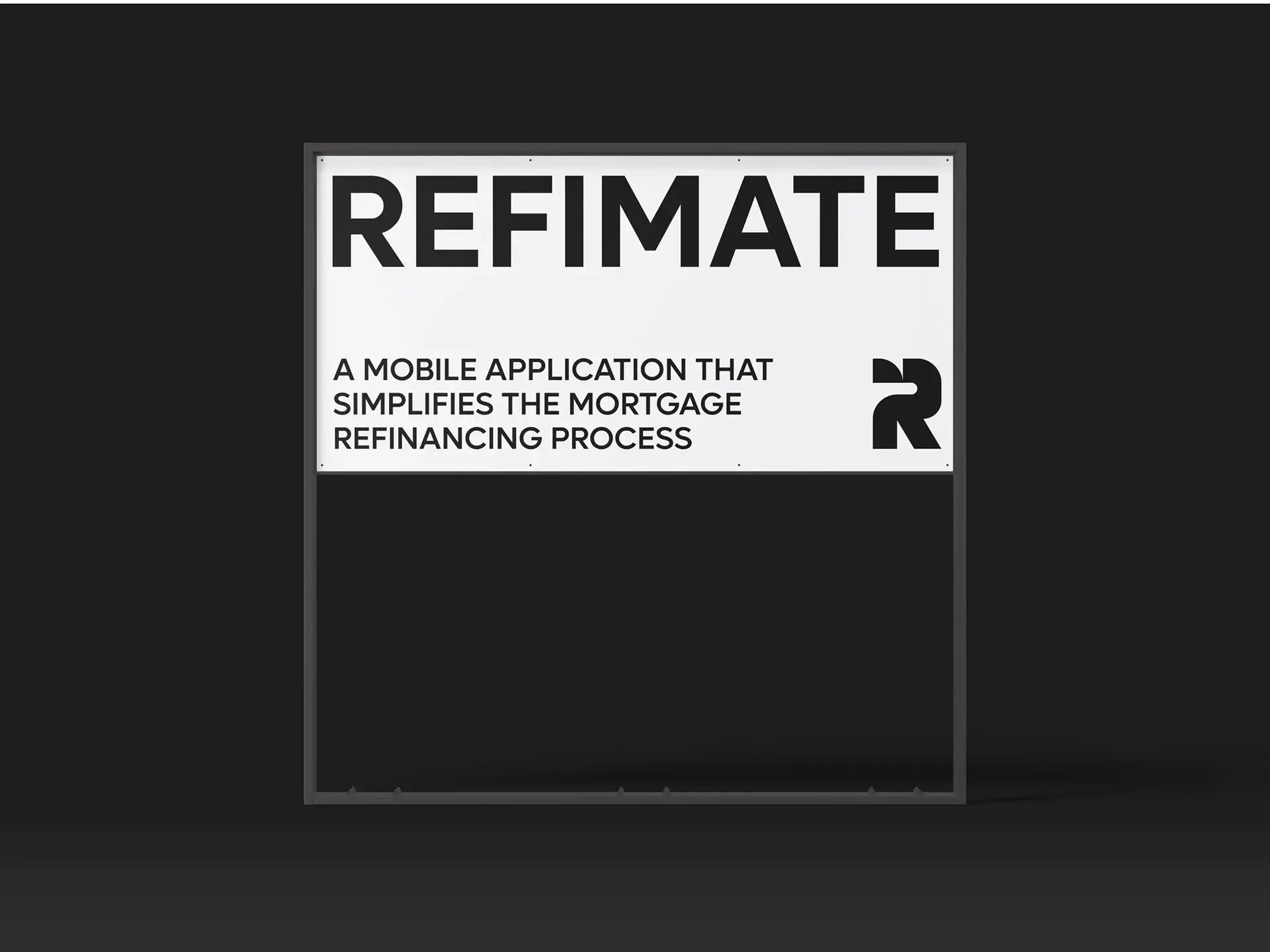 Refimate mobile application: Simplifies the mortgage refinancing process. Refimate mobile application: Simplifies the mortgage refinancing process.