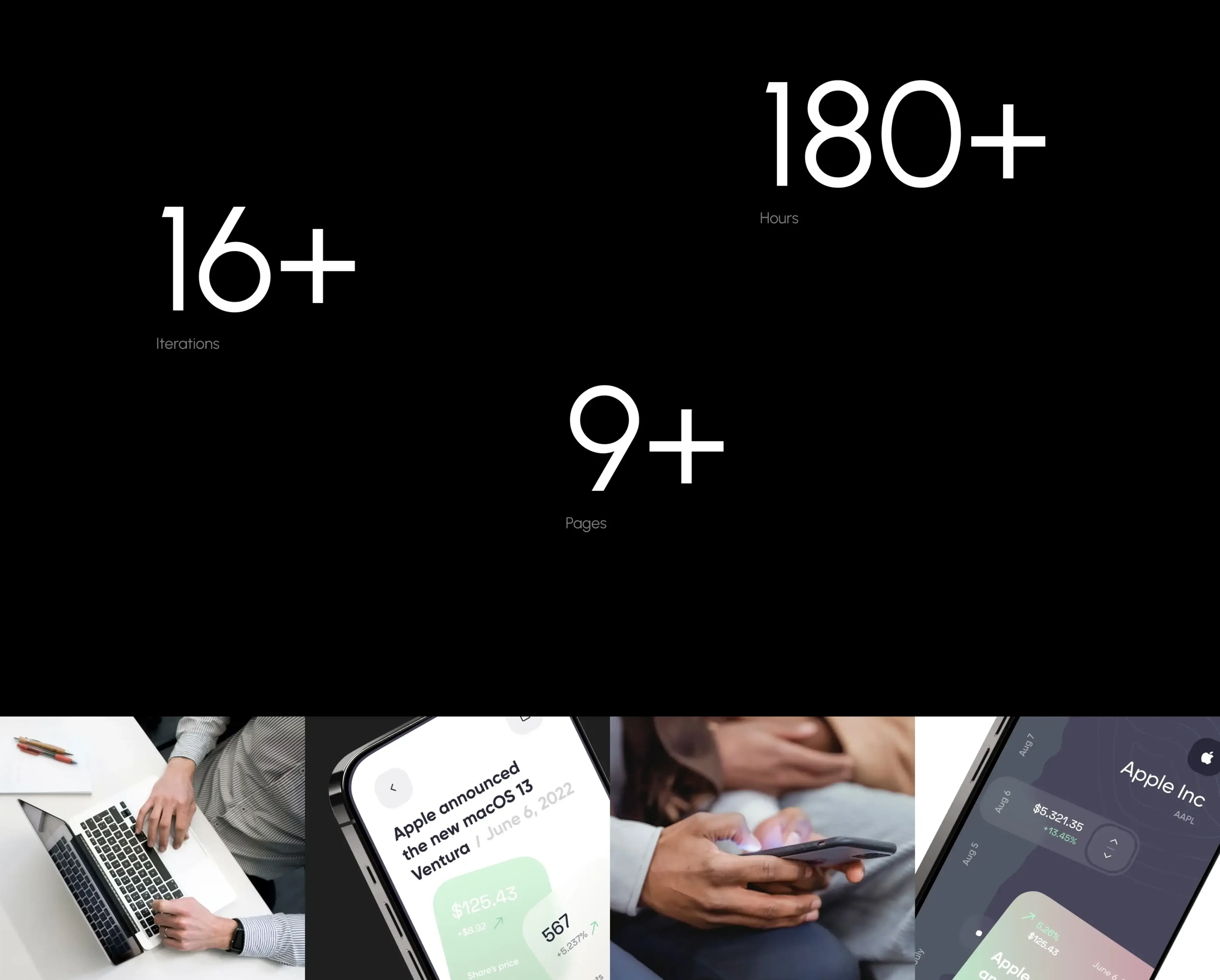 Screenshot of a financial assistant app for securities on a mobile phone, showing a dashboard. Screenshot of a financial assistant app for securities on a mobile phone, showing a dashboard.