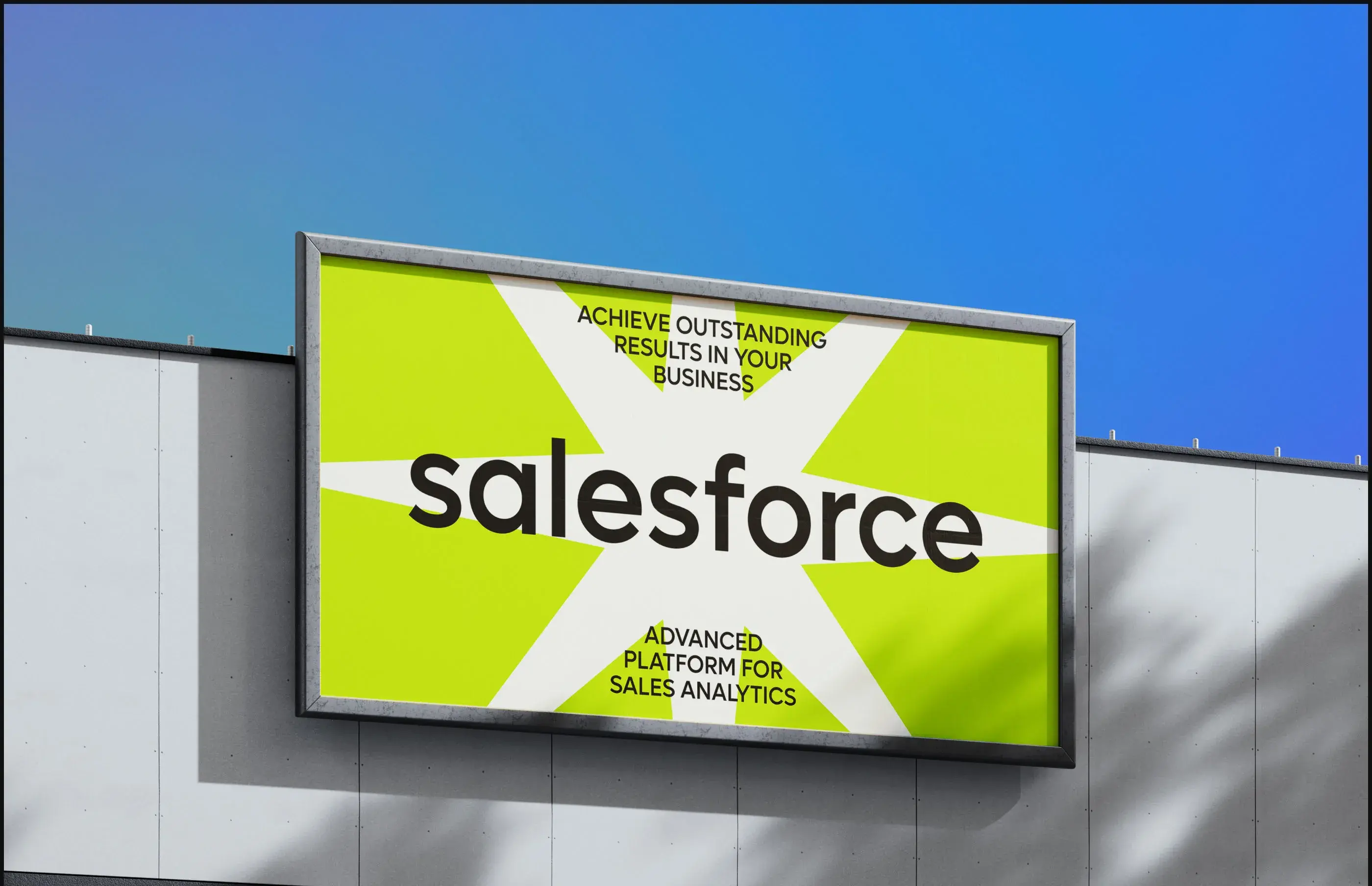 Graphic advertising Salesforce CRM sales analytics platform for business results. Graphic advertising Salesforce CRM sales analytics platform for business results.