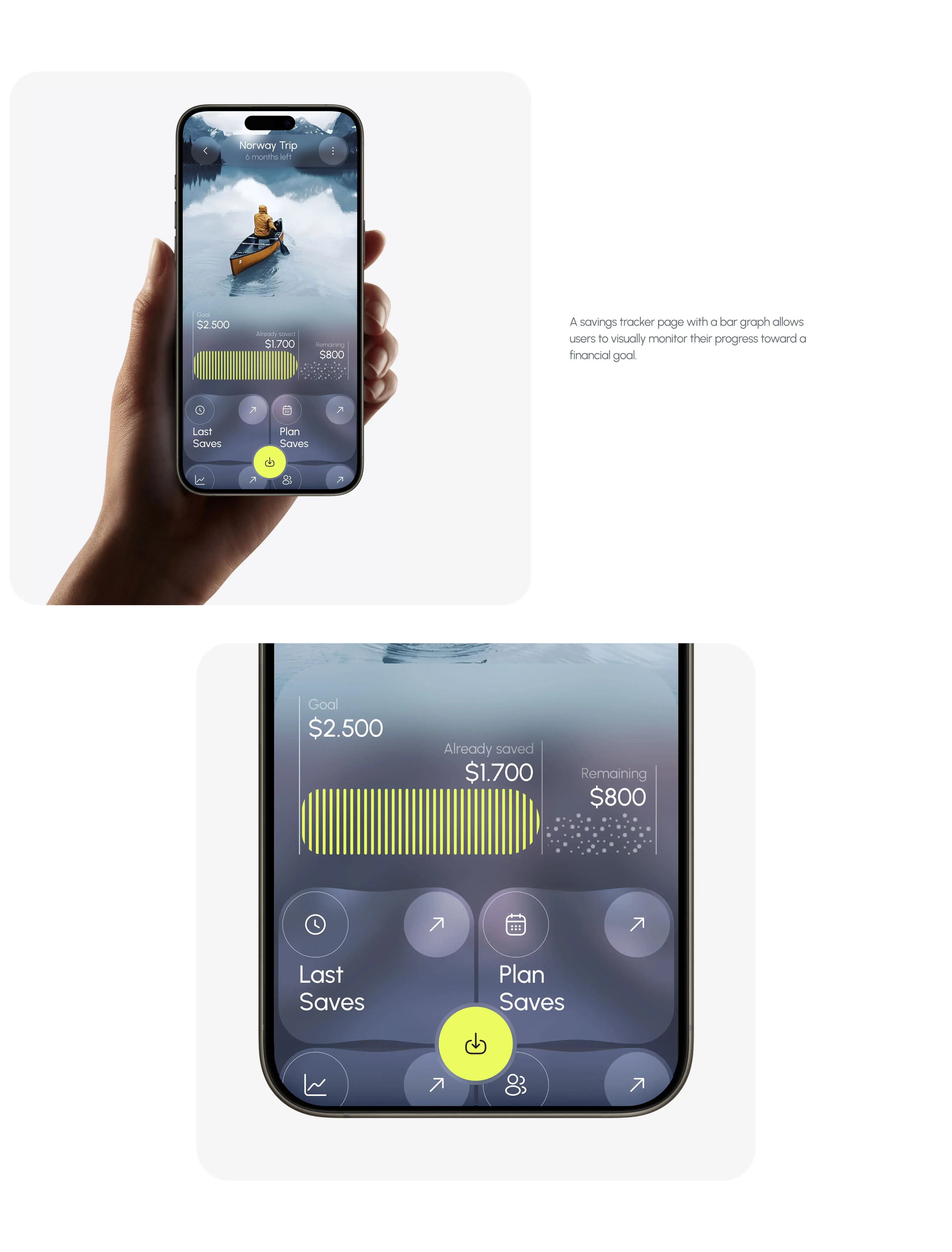 SavingPro App - Finance & UI UX Design - 2