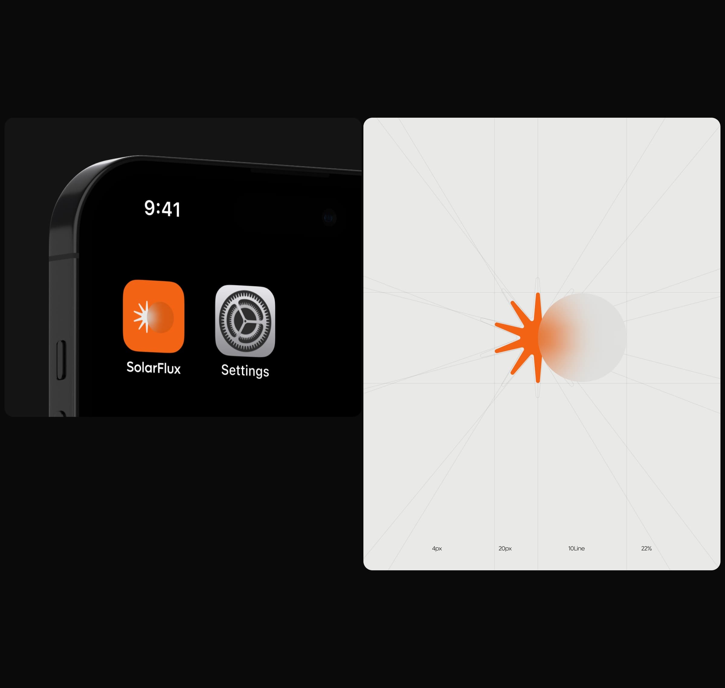 Screenshot of the SolarFlux solar energy app settings interface, displaying meter data. Screenshot of the SolarFlux solar energy app settings interface, displaying meter data.