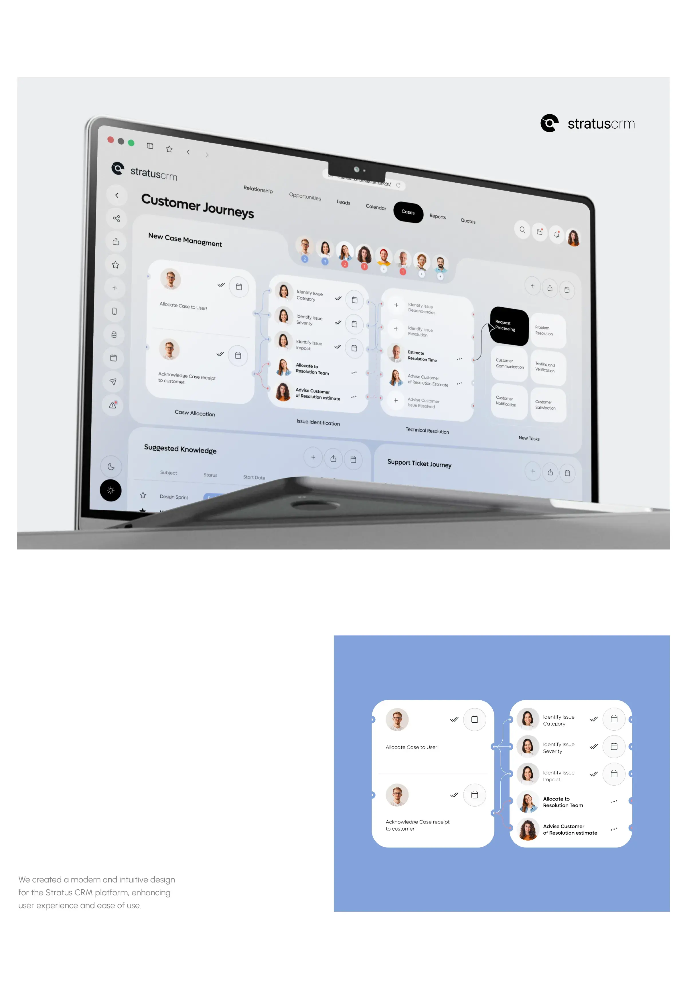 Stratus CRM - SaaS & UX UI Design - 2