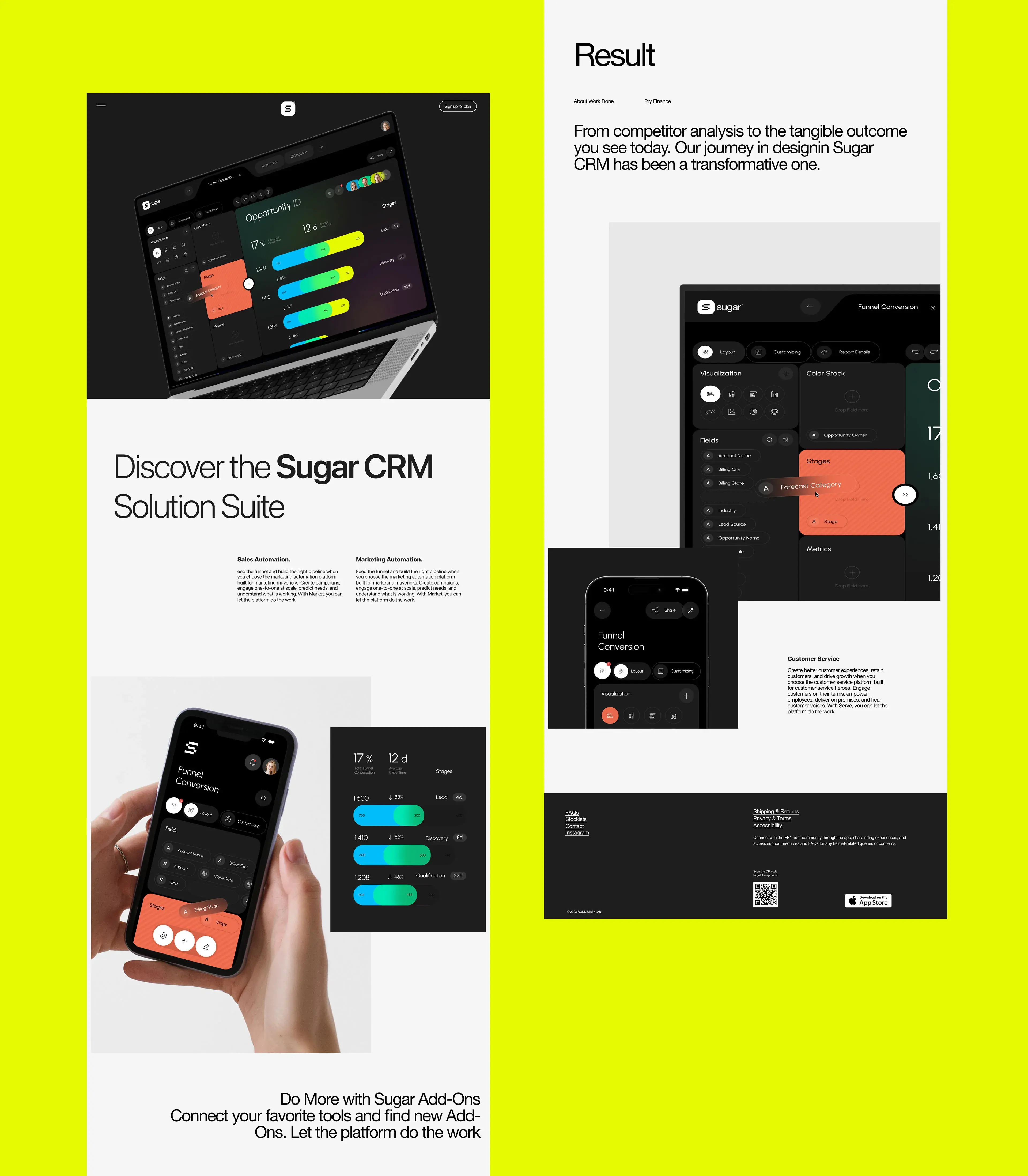 Screenshot of enterprise CRM SaaS UI on mobile and tablet devices. Screenshot of enterprise CRM SaaS UI on mobile and tablet devices.