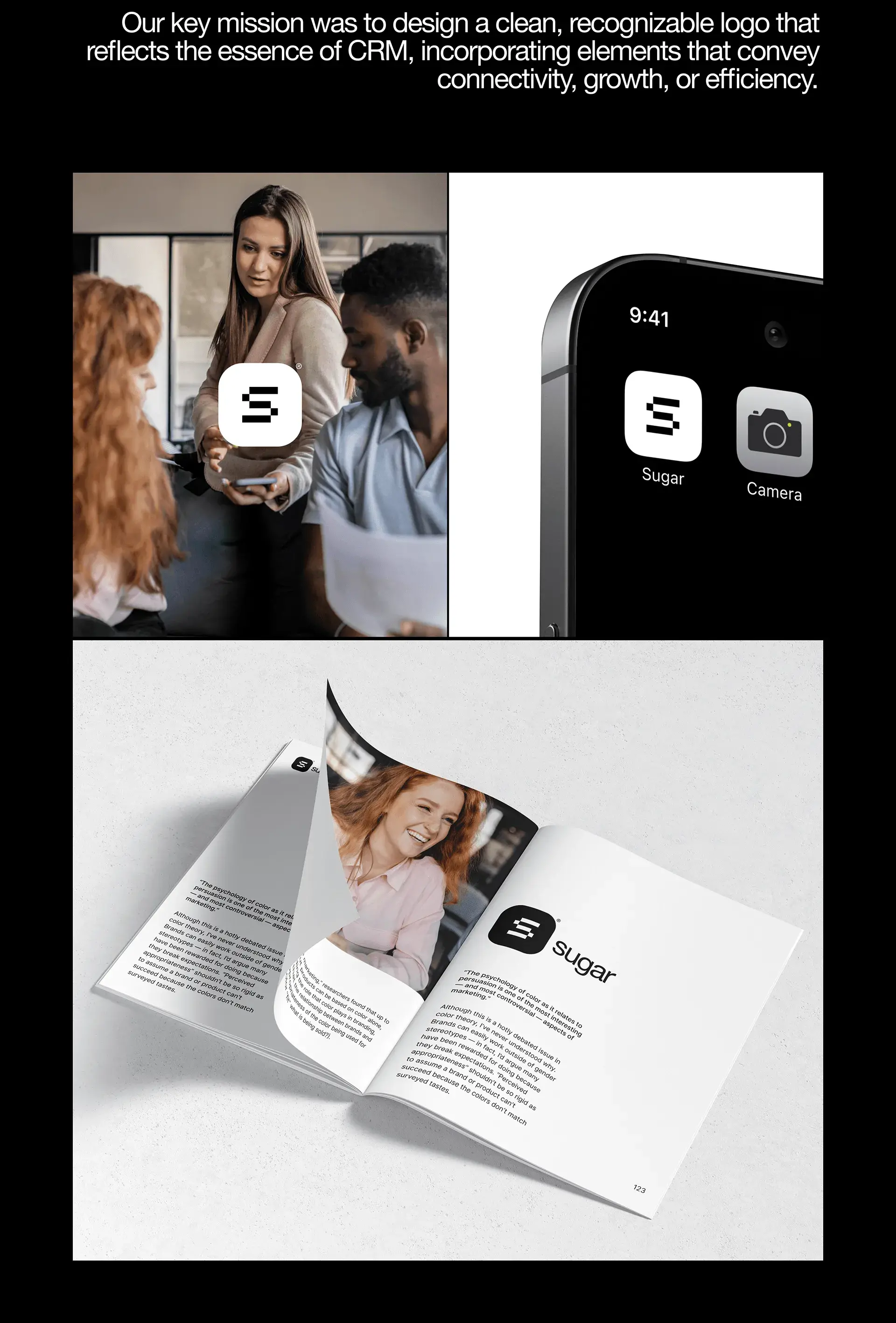 People reviewing enterprise CRM software UI design on mobile devices. People reviewing enterprise CRM software UI design on mobile devices.