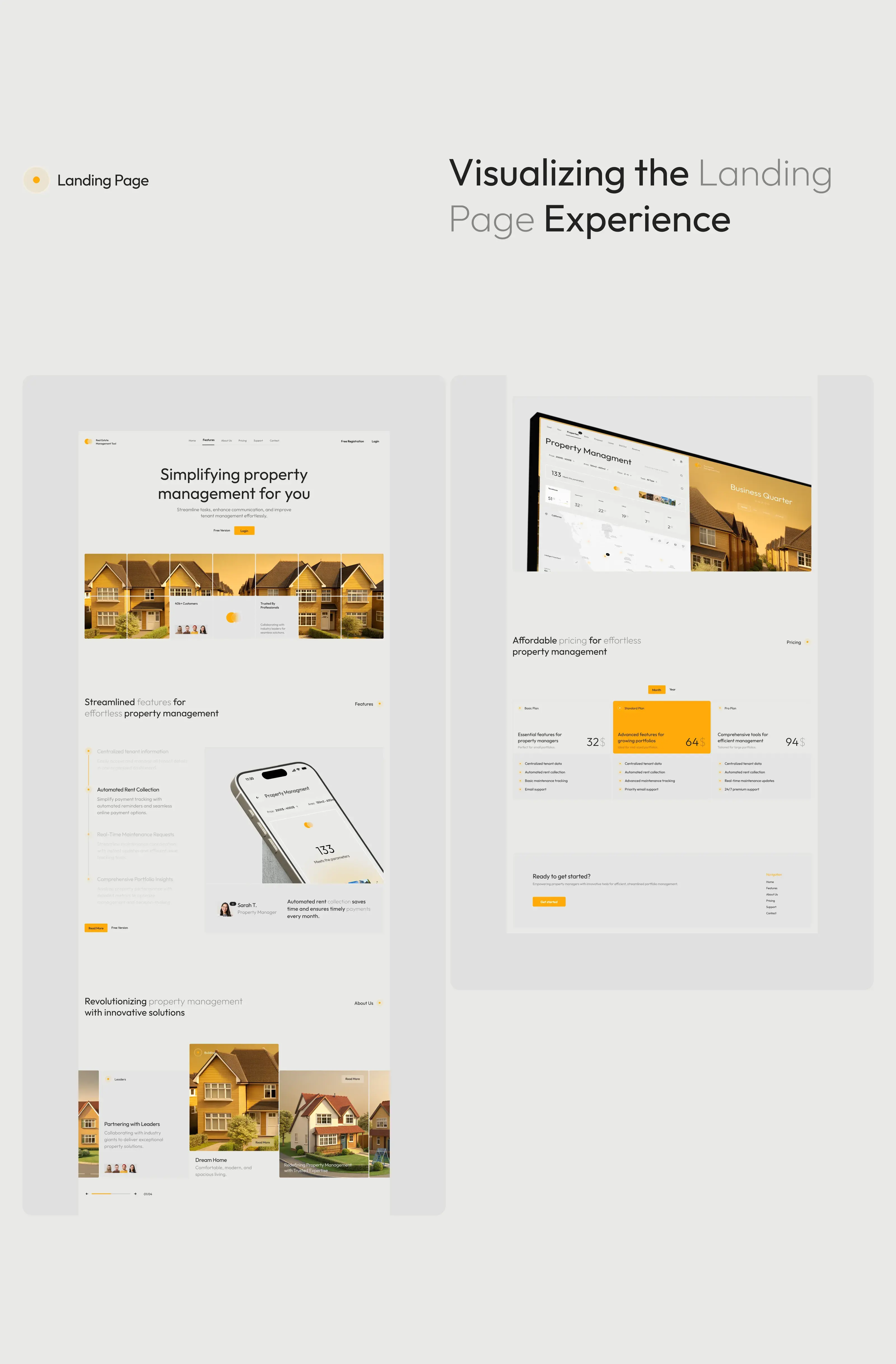 Tenacy - Property SaaS & UX UI Design - 1