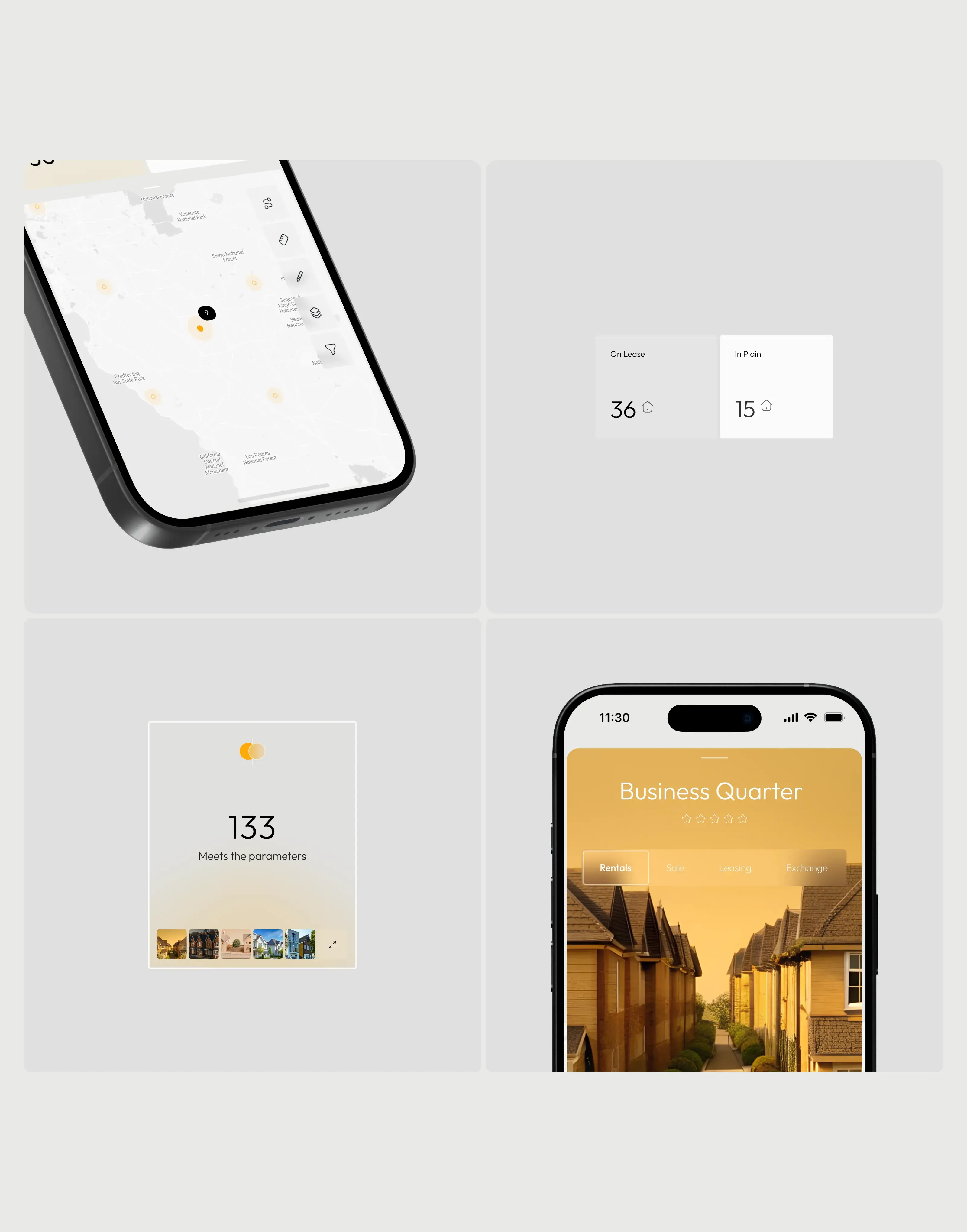 Screenshot of a property management mobile app interface on an iPhone. Screenshot of a property management mobile app interface on an iPhone.