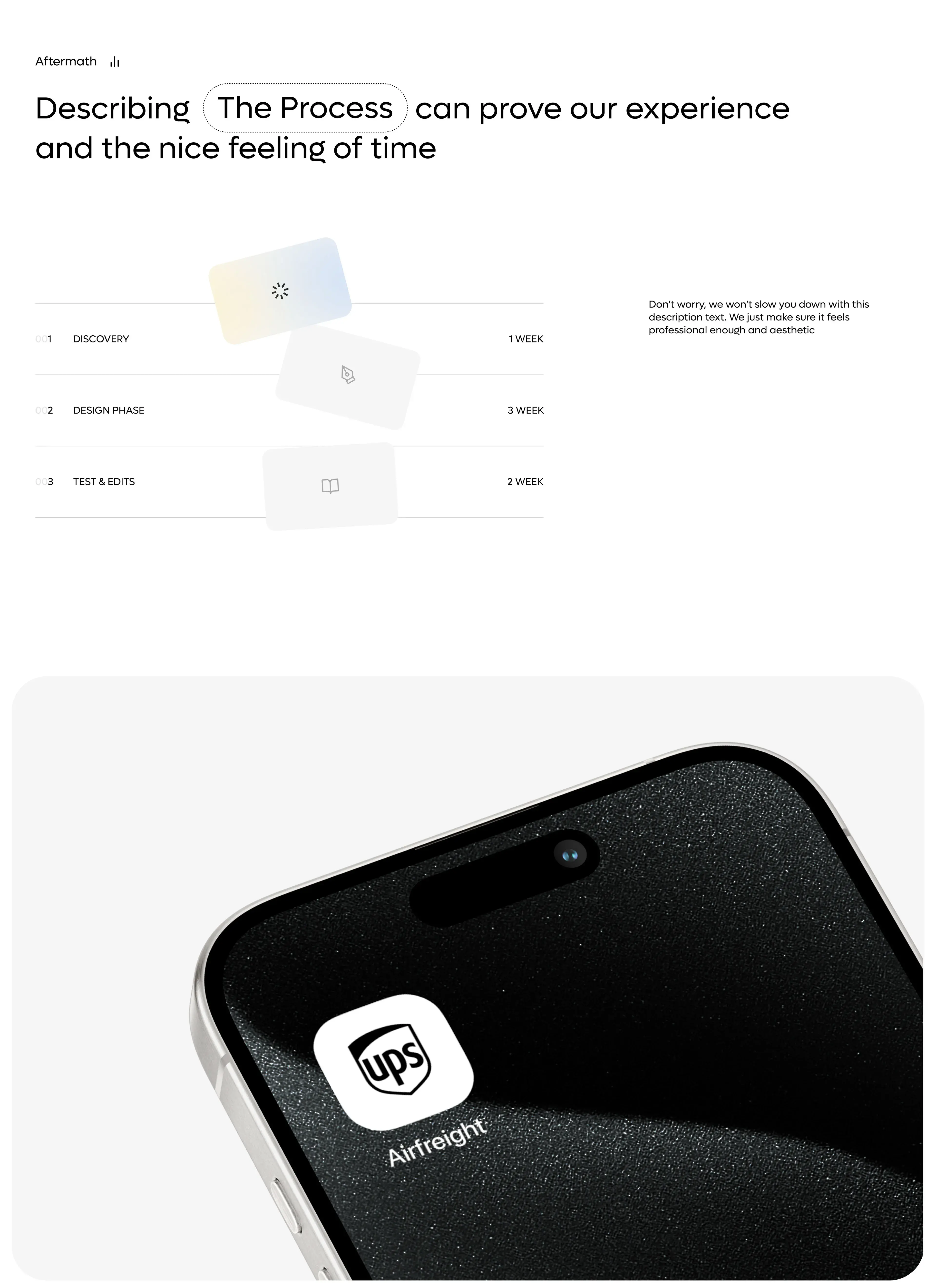 Screenshot of the UX/UI design for the mobile app of the enterprise transportation management system. Screenshot of the UX/UI design for the mobile app of the enterprise transportation management system.