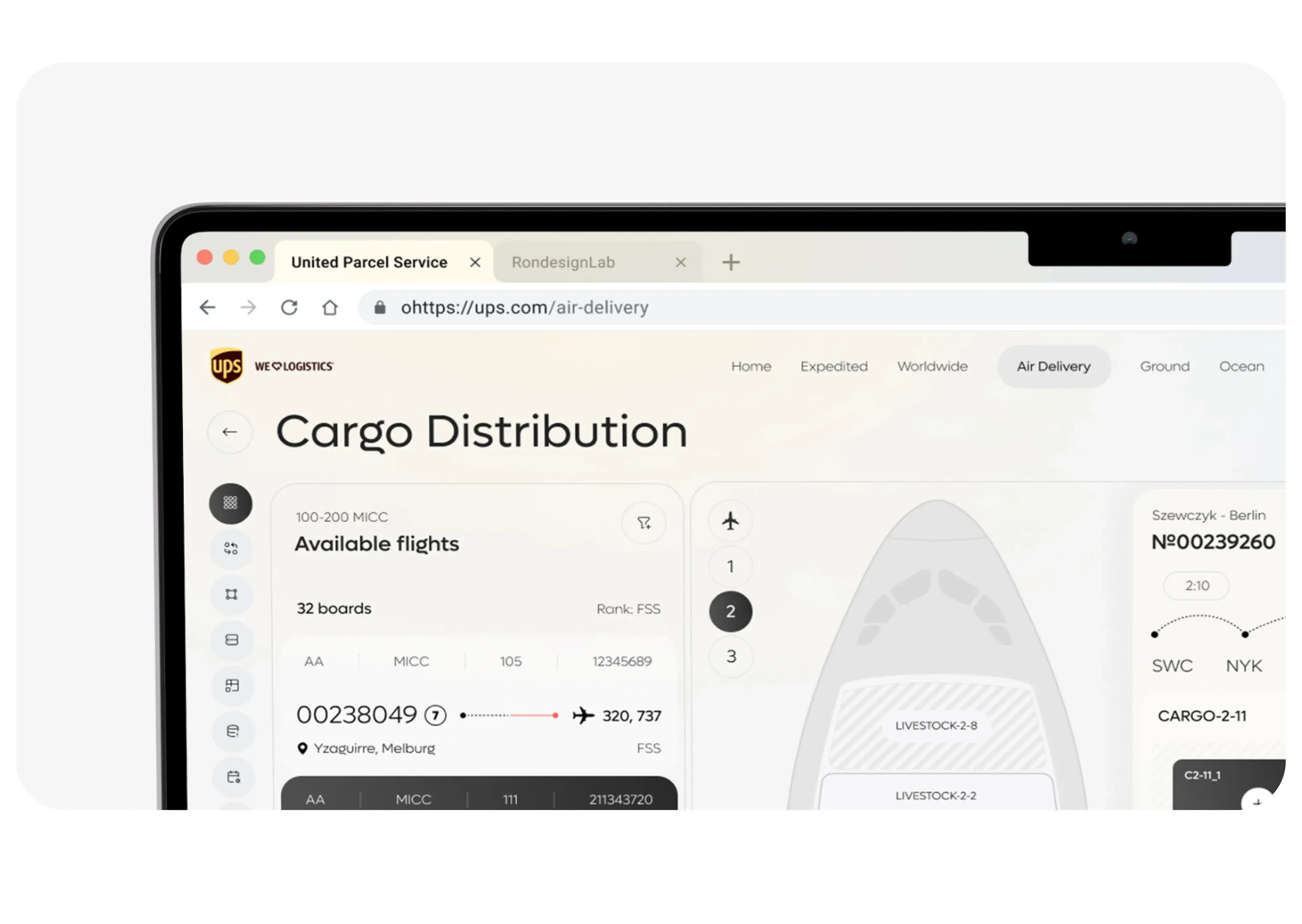 Screenshot of the enterprise transport management system SaaS web application interface showing a management diagram. Screenshot of the enterprise transport management system SaaS web application interface showing a management diagram.