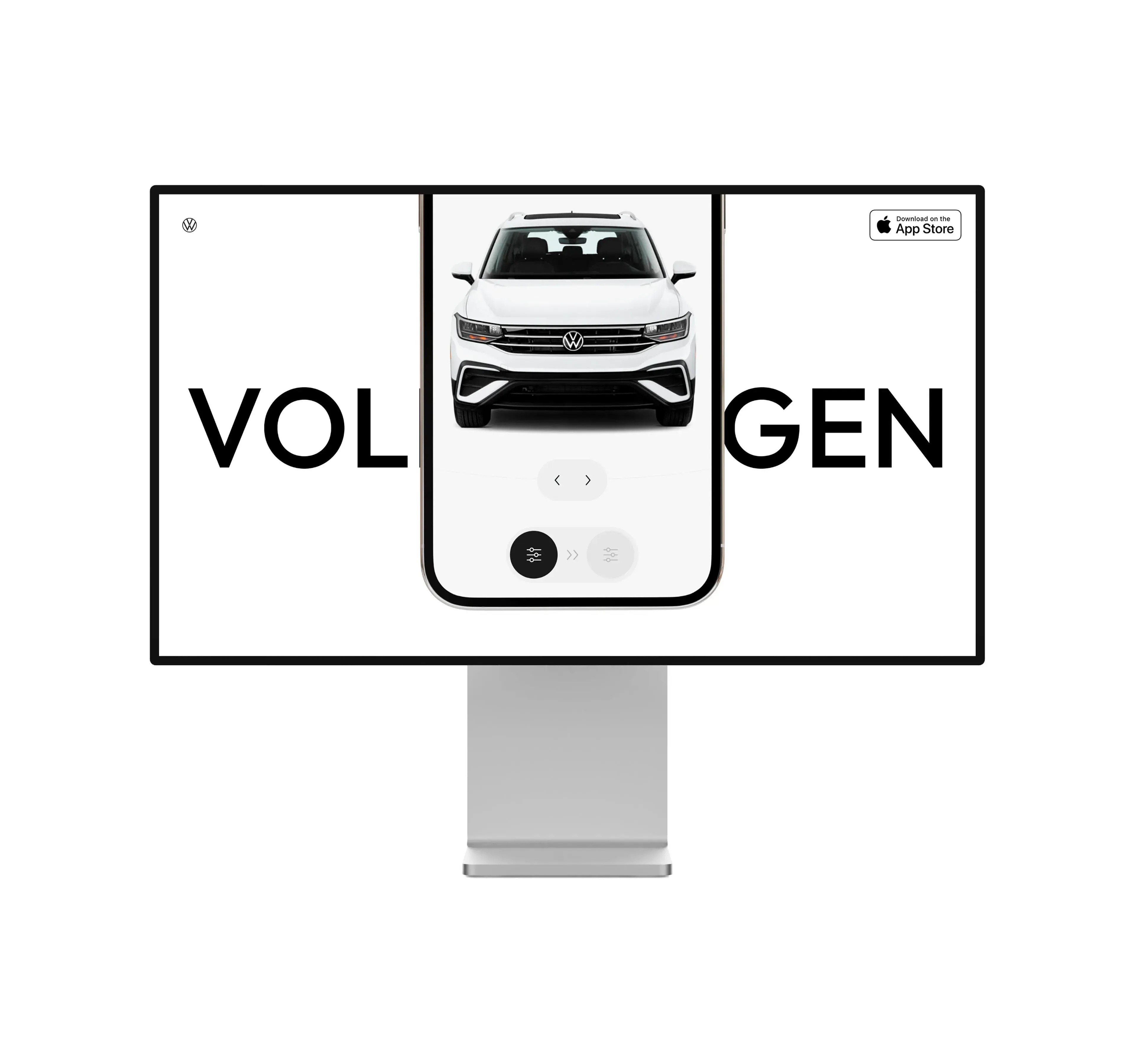 Volkswagen Configurator - UI UX Design & Mobile App - Vehicles