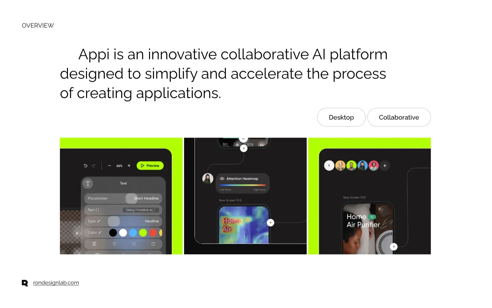 Appi - Collaborative AI Platform for Creating App - Business