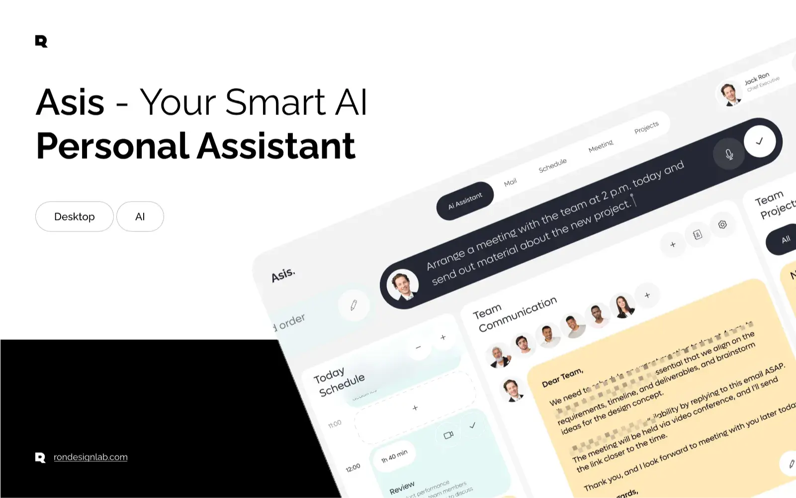 Asis - Your Smart AI Personal Assistant - Business